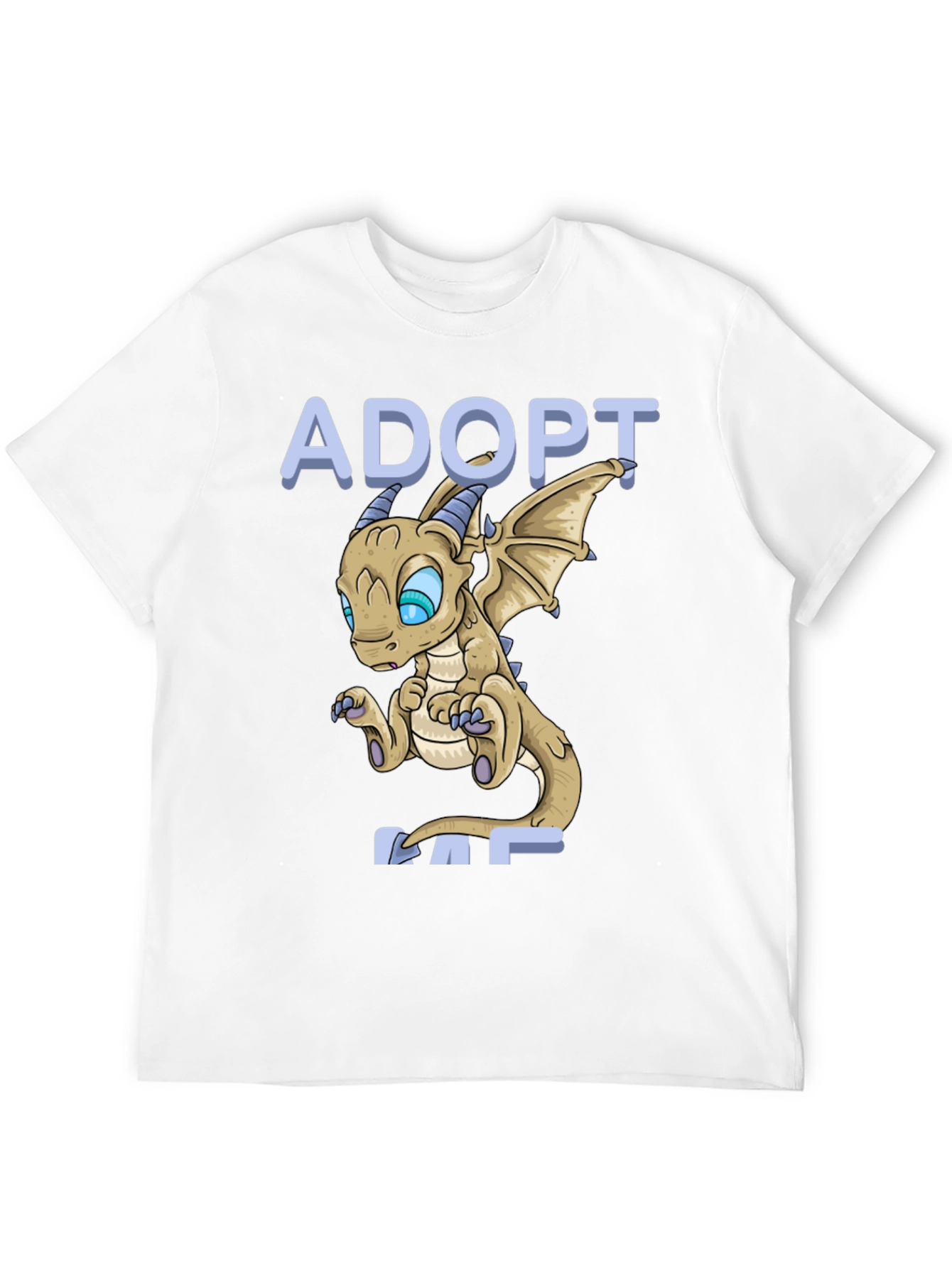 Adopt a Dragon Graphic Tee - Fantasy Style