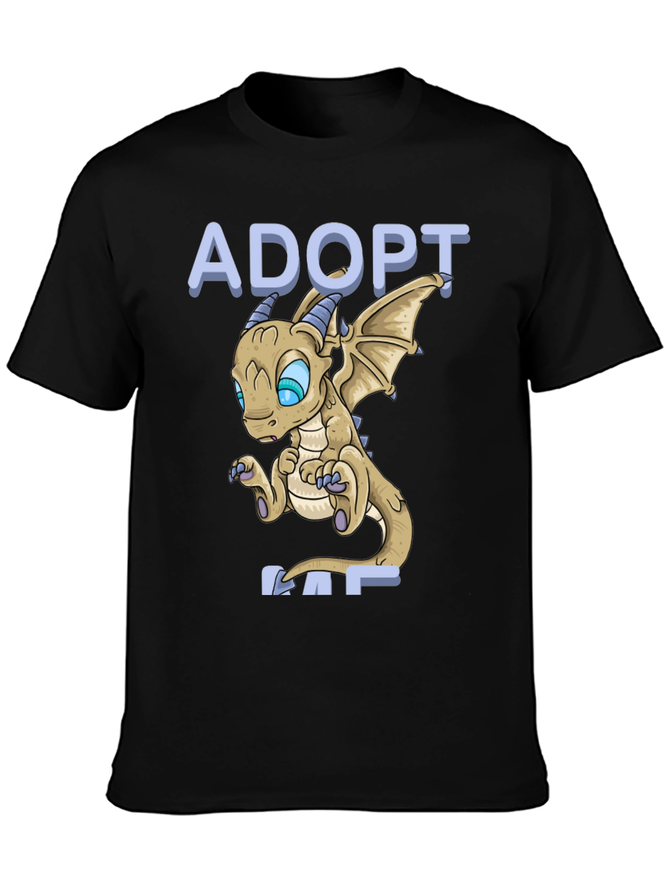 Adopt a Dragon Graphic Tee - Fantasy Style