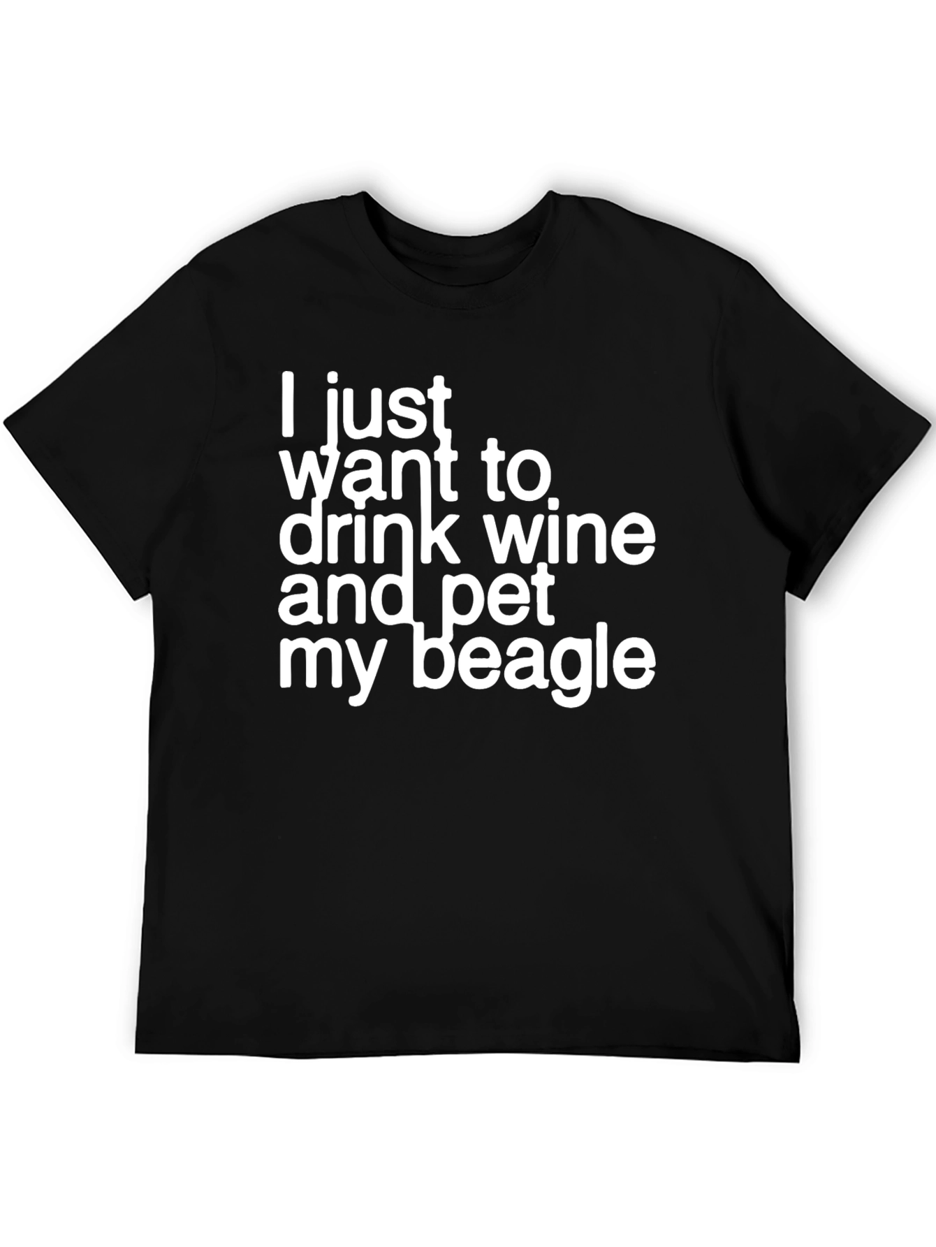 Wine & Beagle Lover T-Shirt