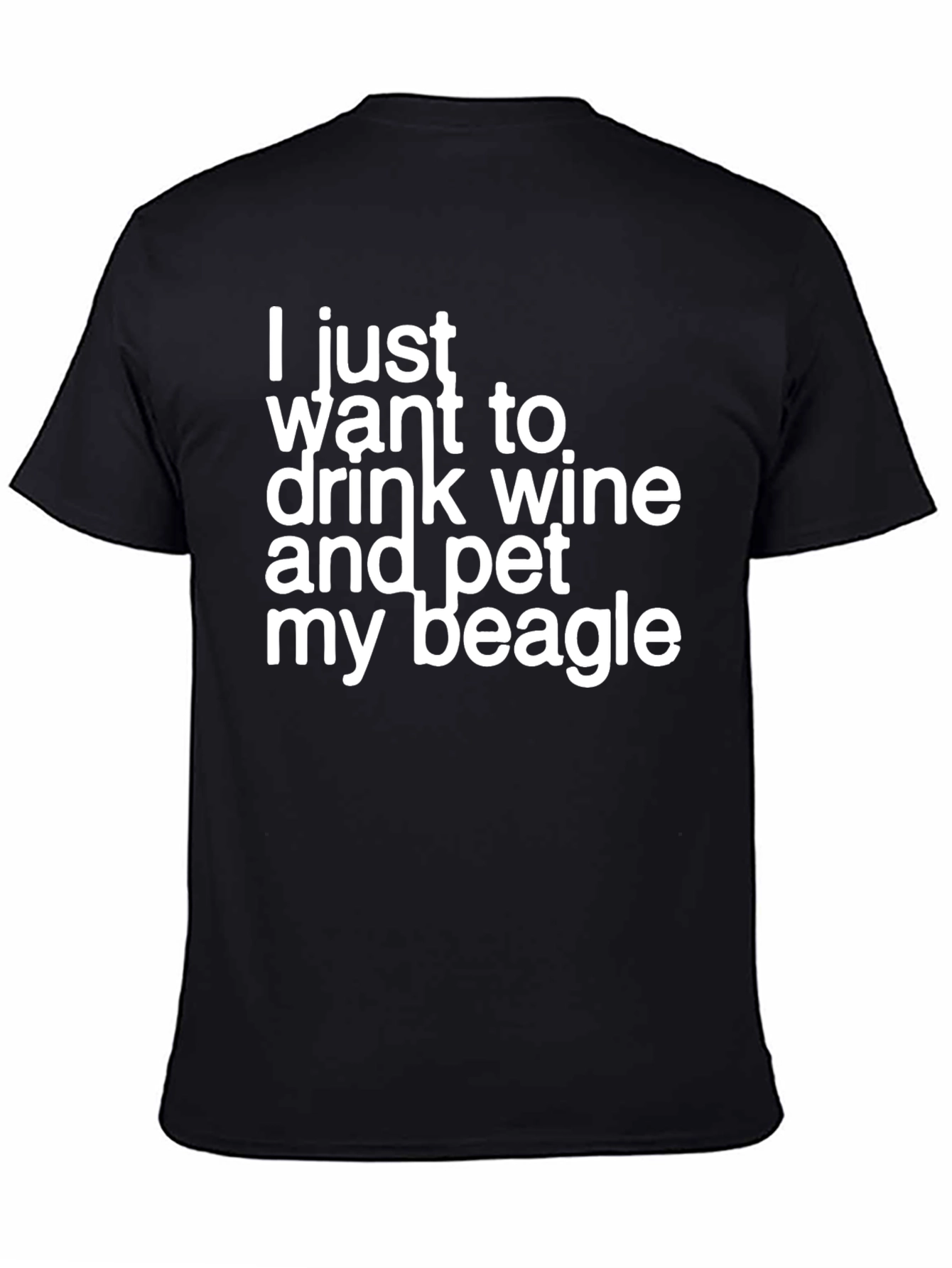 Wine & Beagle Lover T-Shirt