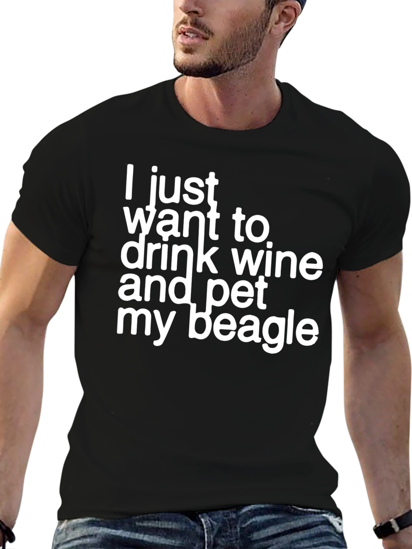 Wine & Beagle Lover T-Shirt