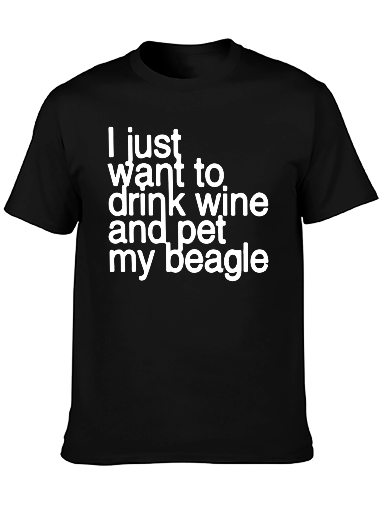 Wine & Beagle Lover T-Shirt