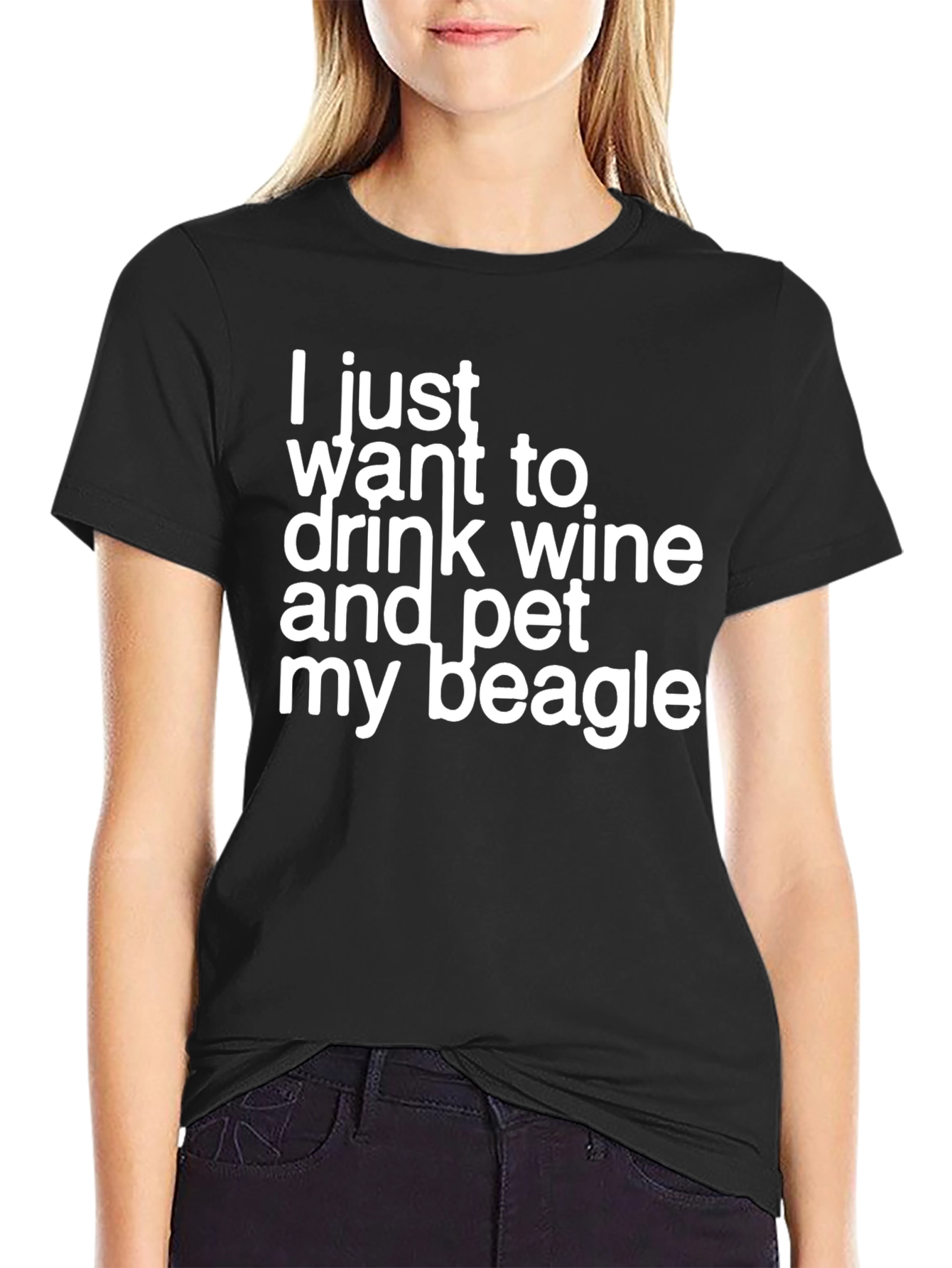 Wine & Beagle Lover T-Shirt