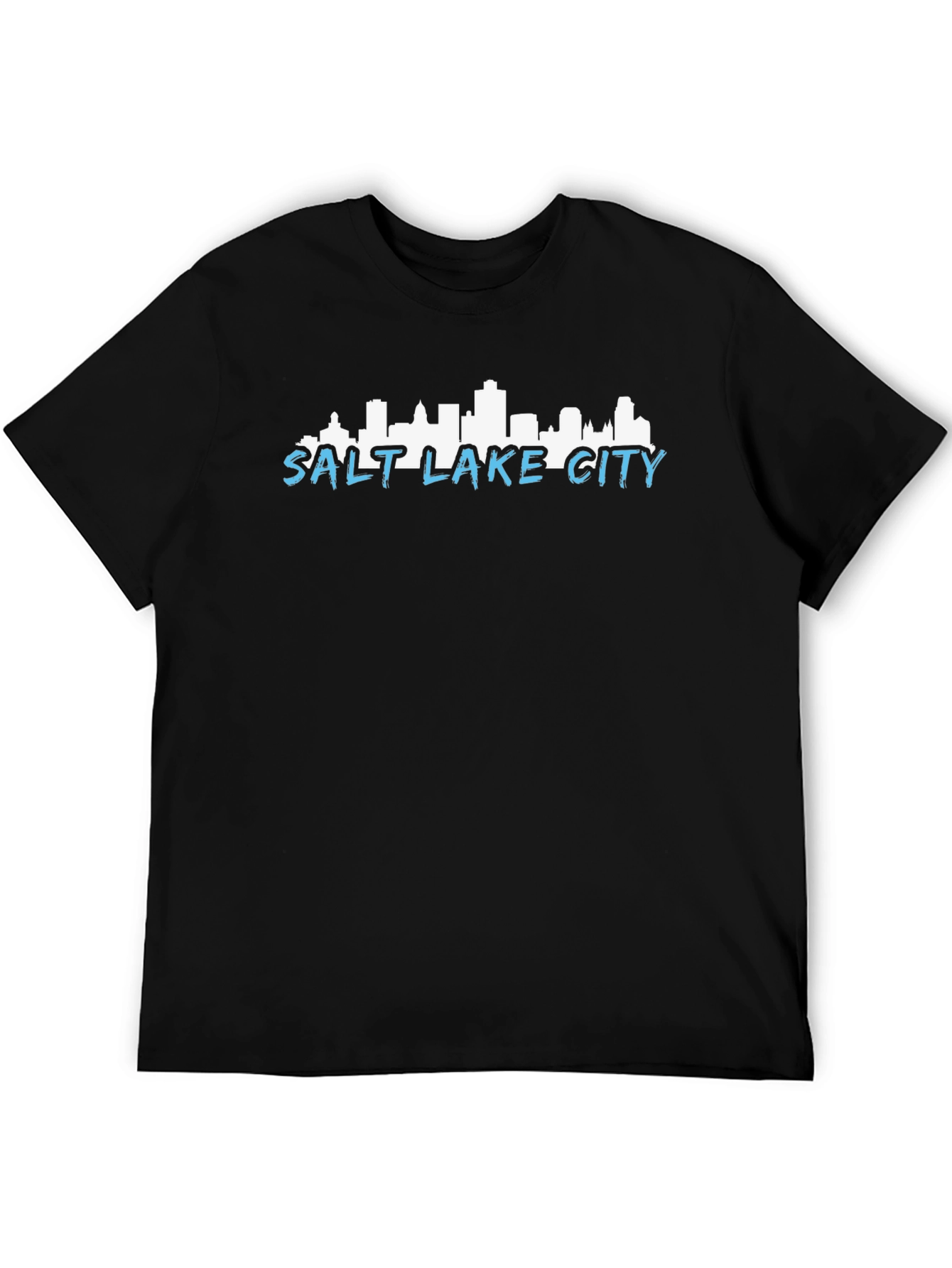 Salt Lake City Skyline Graphic T-Shirt