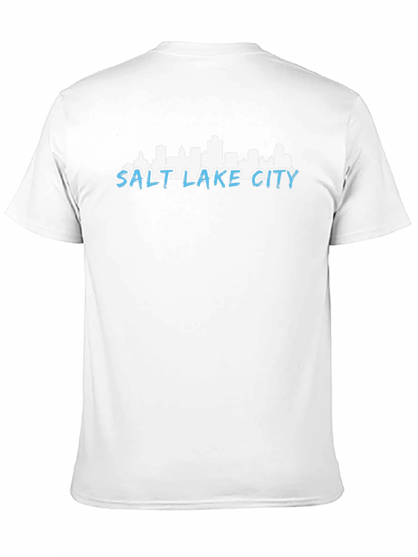 Salt Lake City Skyline Graphic T-Shirt
