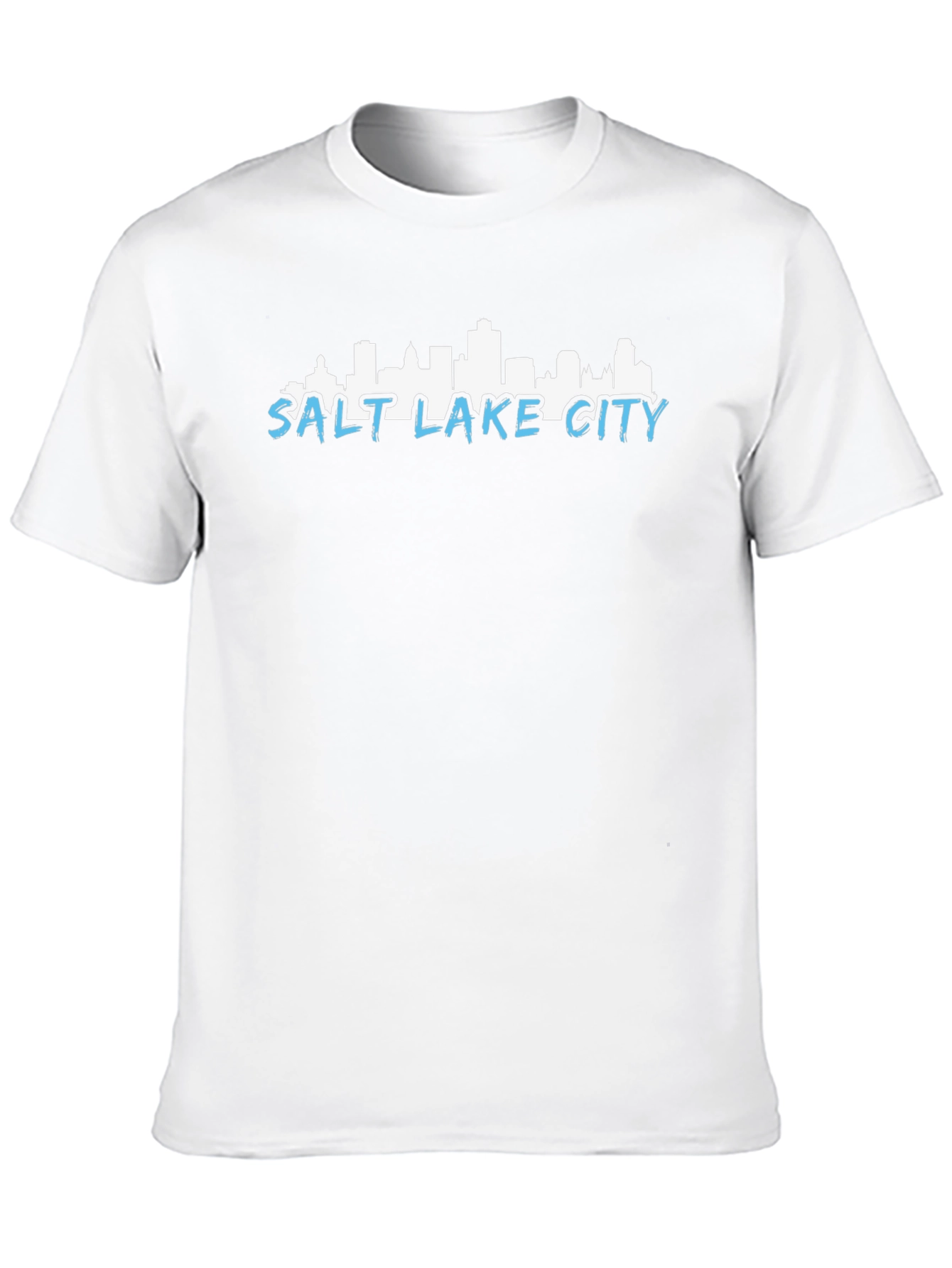 Salt Lake City Skyline Graphic T-Shirt