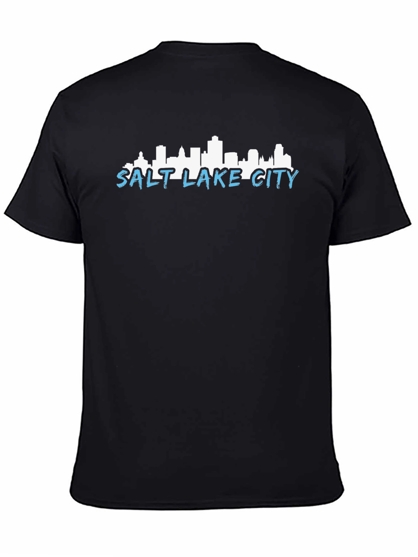 Salt Lake City Skyline Graphic T-Shirt