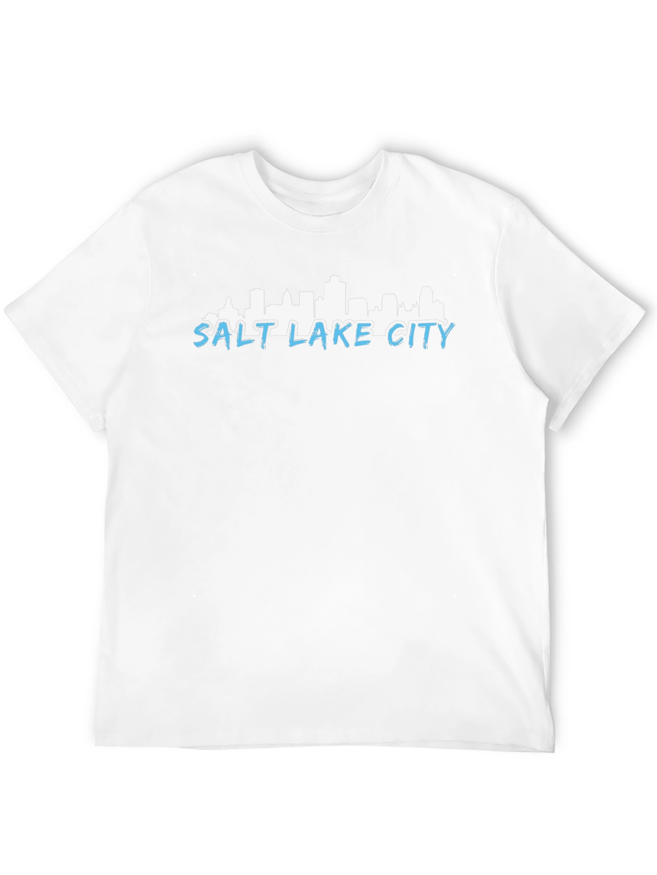 Salt Lake City Skyline Graphic T-Shirt