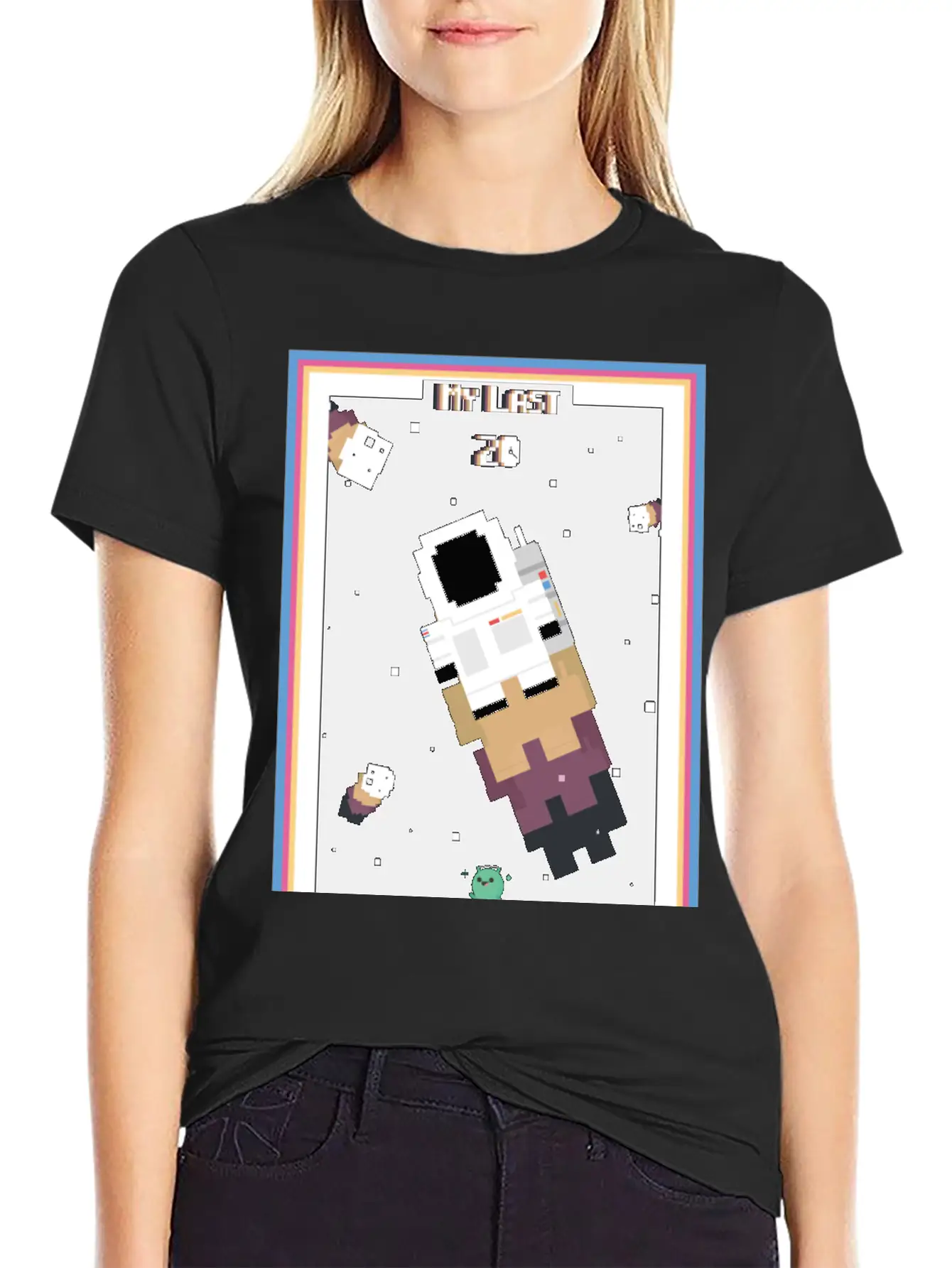 18x24 8-bit Poster | My Last 20 Casual Graphic T-Shirt – Simple And Comfortable Daily Wear