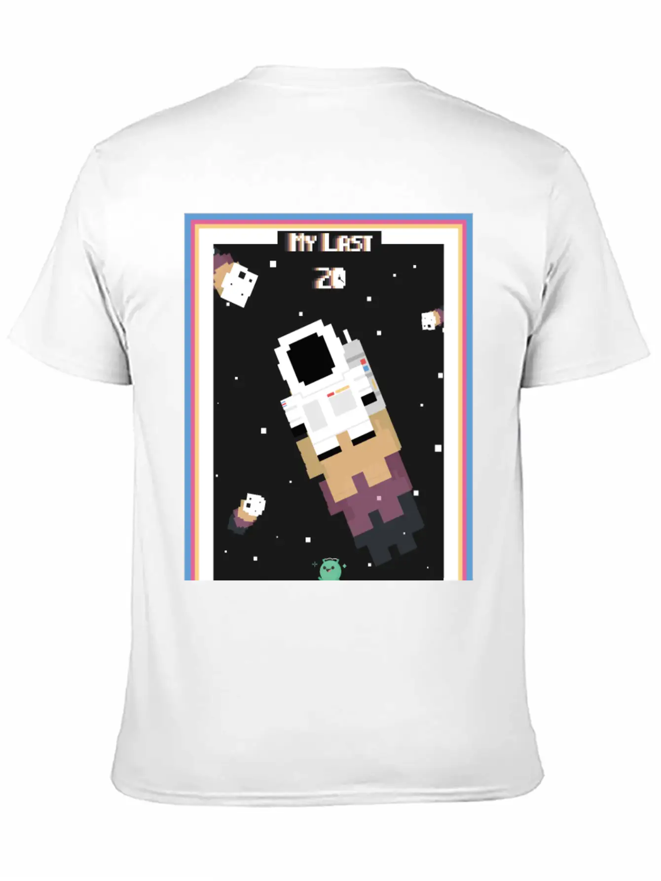 18x24 8-bit Poster | My Last 20 Casual Graphic T-Shirt – Simple And Comfortable Daily Wear