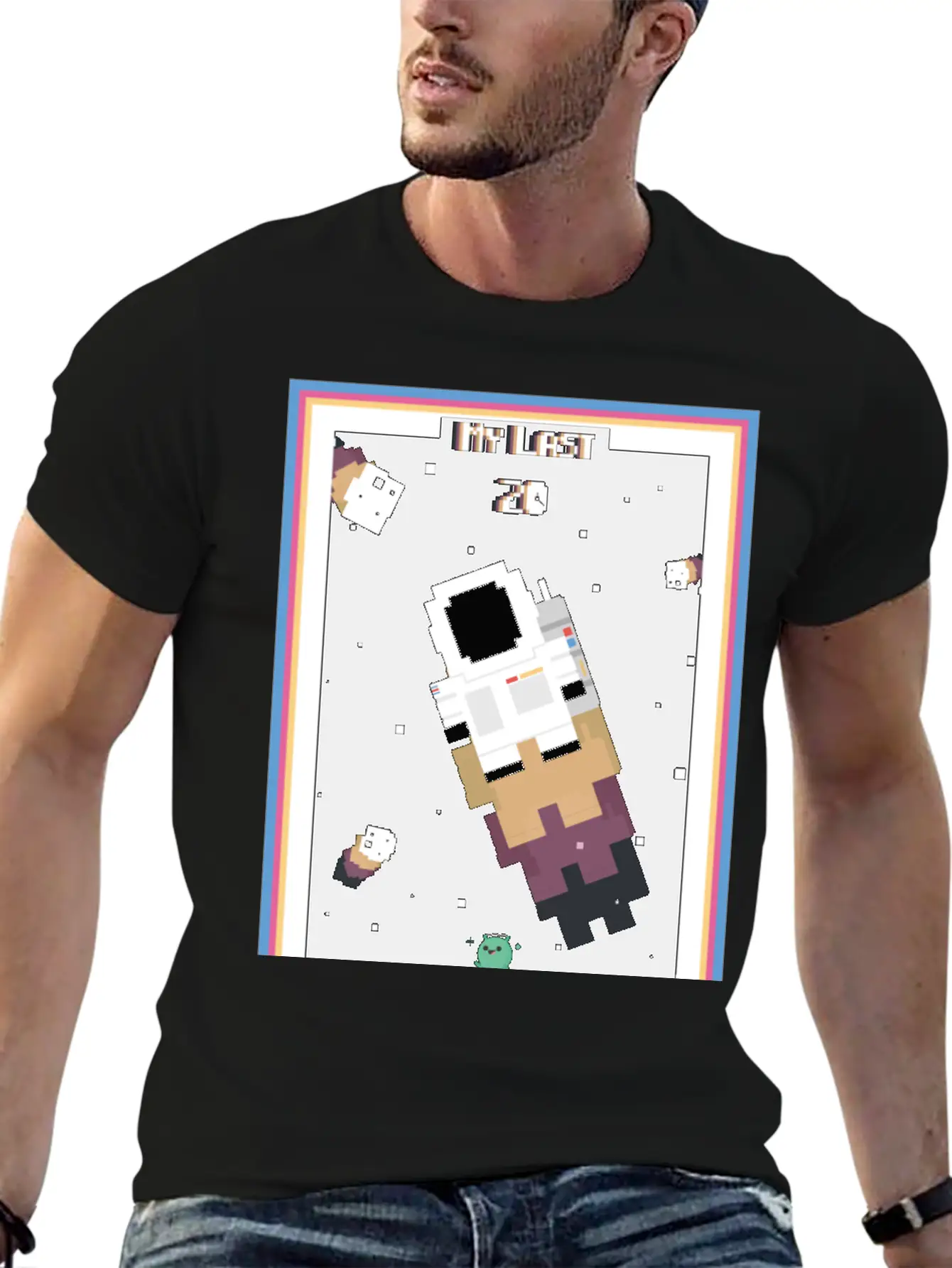 18x24 8-bit Poster | My Last 20 Casual Graphic T-Shirt – Simple And Comfortable Daily Wear