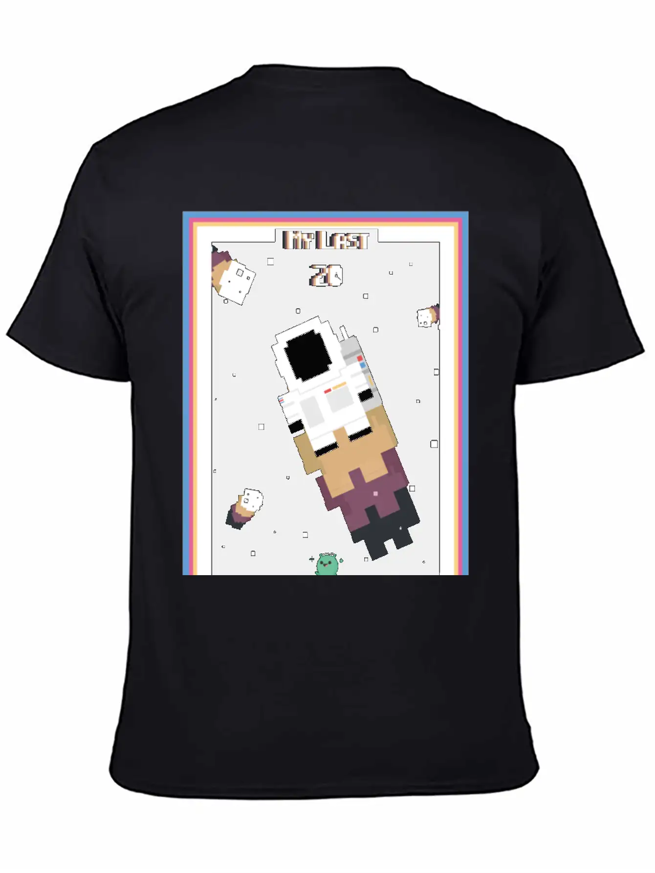 18x24 8-bit Poster | My Last 20 Casual Graphic T-Shirt – Simple And Comfortable Daily Wear