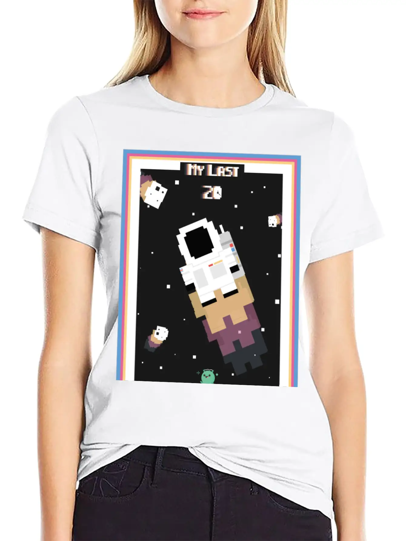 18x24 8-bit Poster | My Last 20 Casual Graphic T-Shirt – Simple And Comfortable Daily Wear