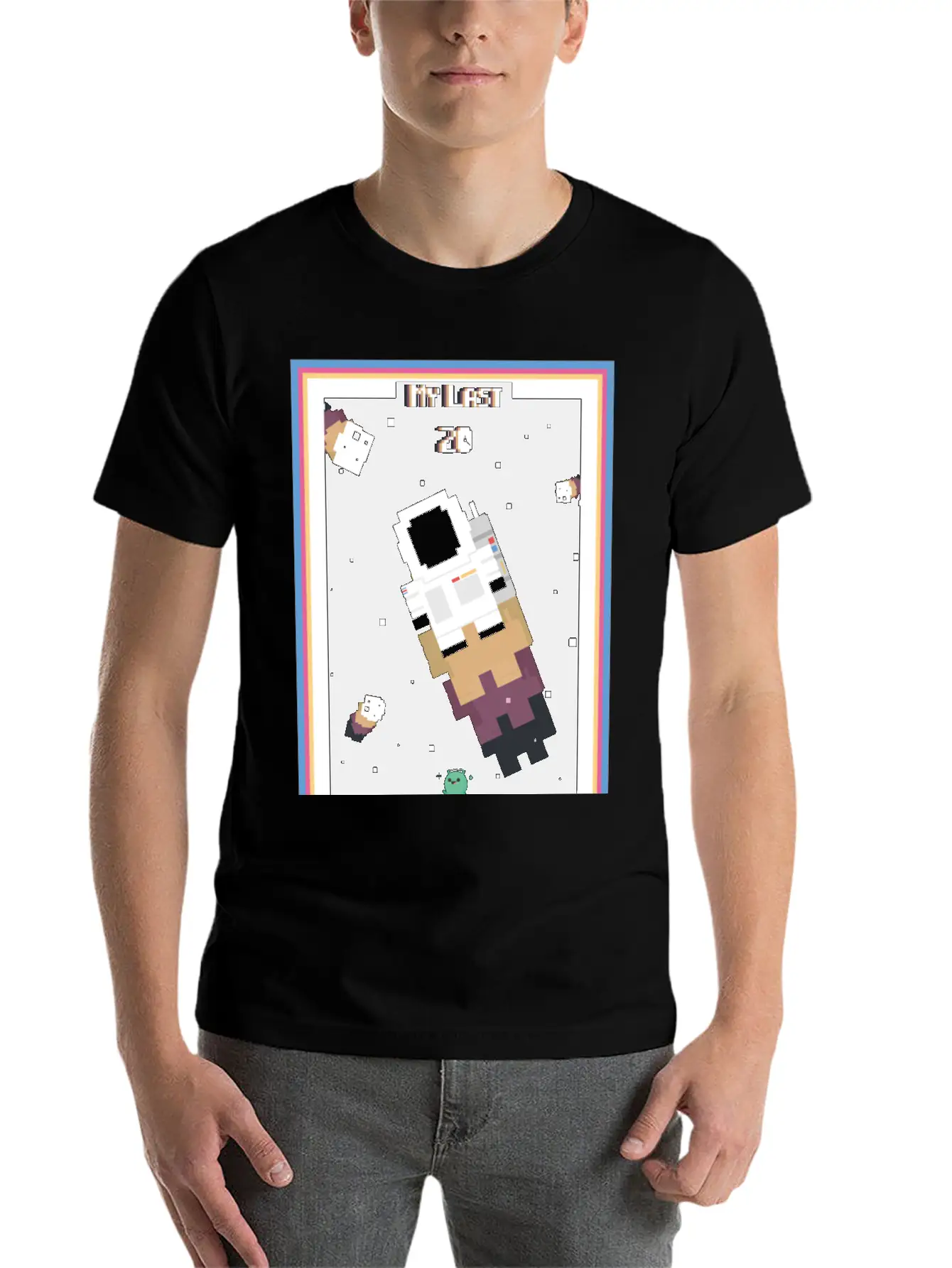 18x24 8-bit Poster | My Last 20 Casual Graphic T-Shirt – Simple And Comfortable Daily Wear