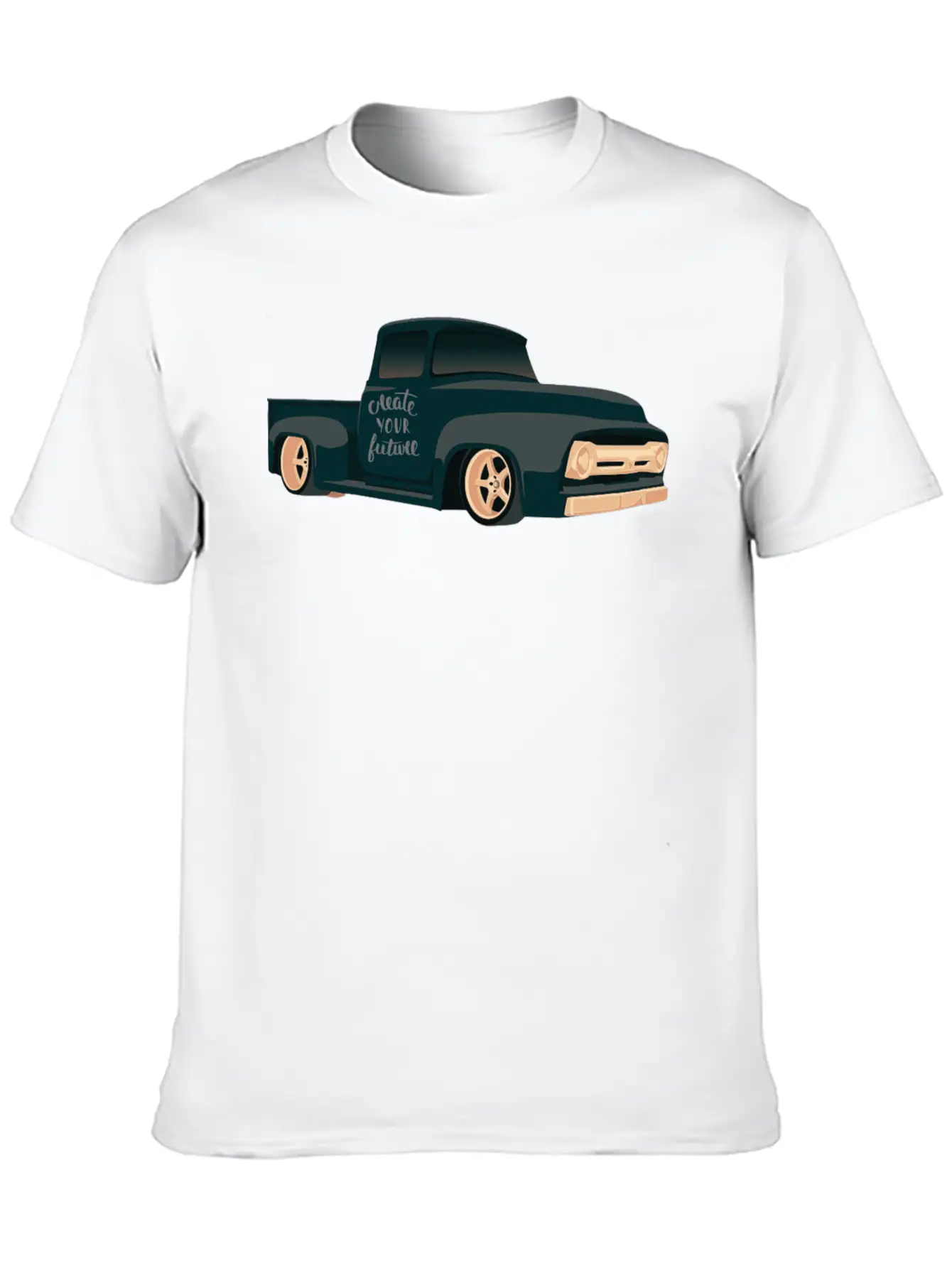1972 Ford F100 Casual Graphic T-Shirt – Simple And Comfortable Daily Wear