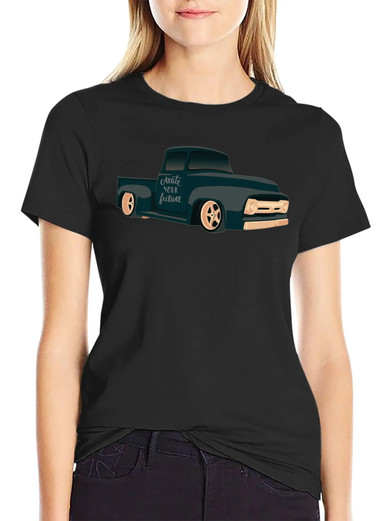 1972 Ford F100 Casual Graphic T-Shirt – Simple And Comfortable Daily Wear