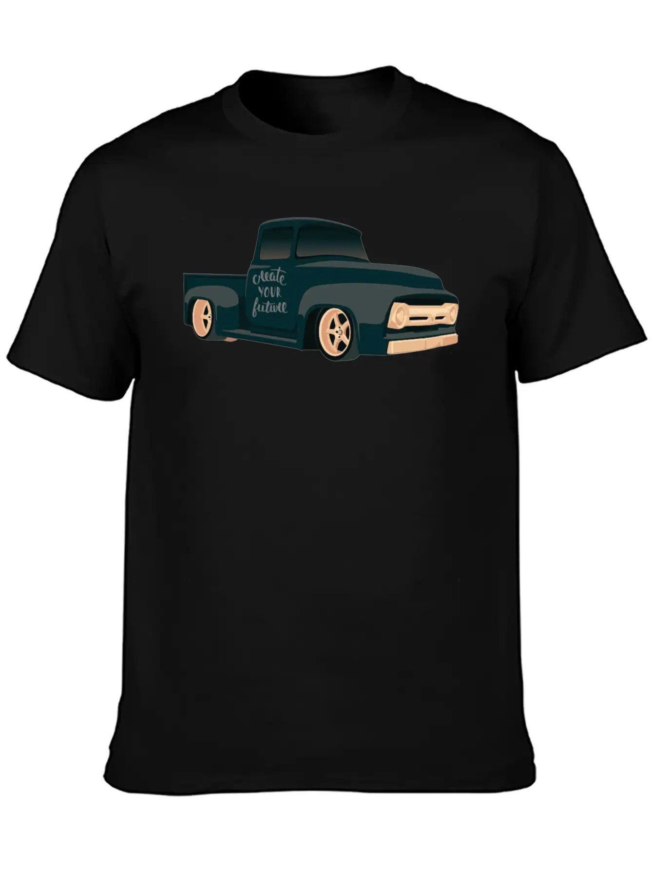 1972 Ford F100 Casual Graphic T-Shirt – Simple And Comfortable Daily Wear