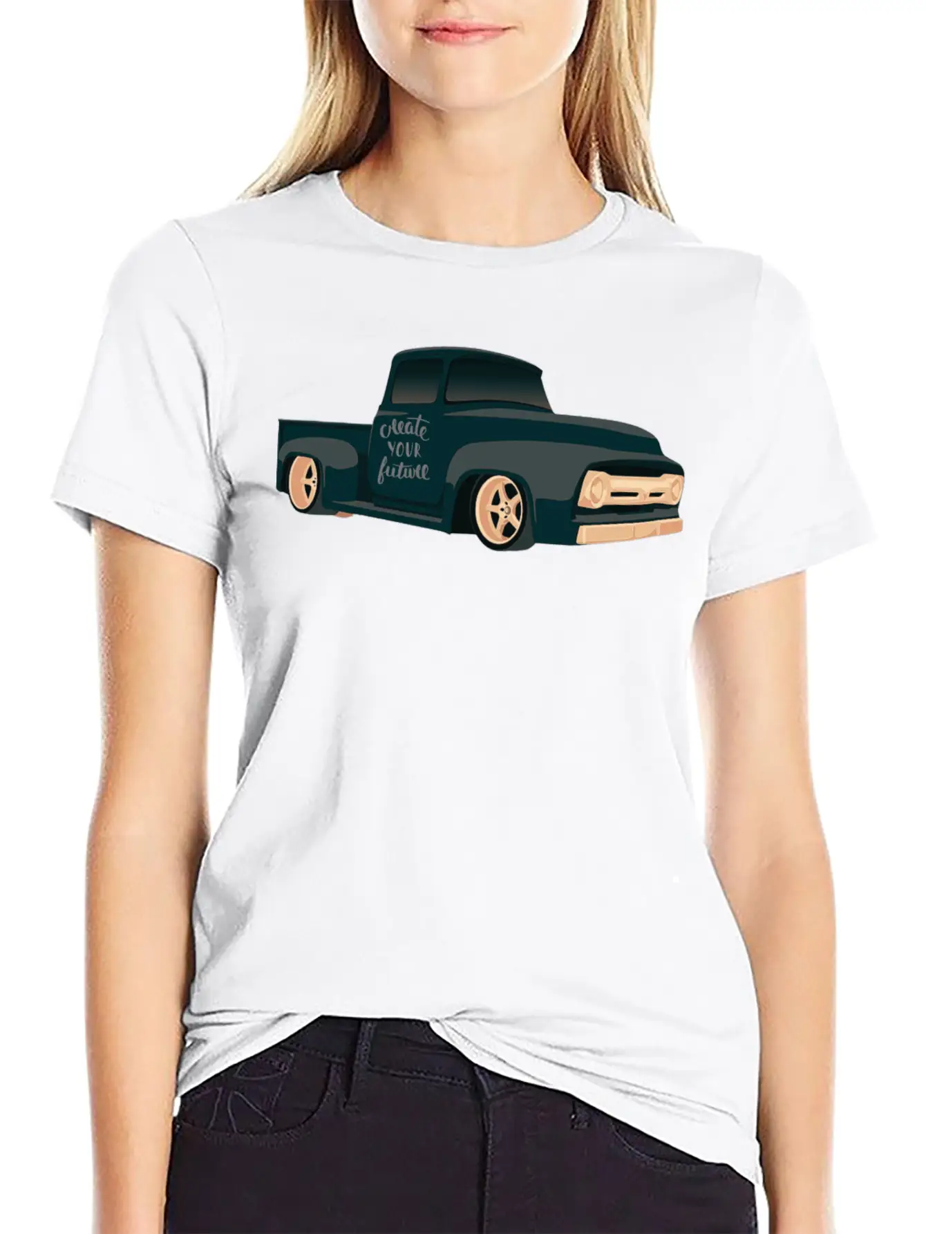 1972 Ford F100 Casual Graphic T-Shirt – Simple And Comfortable Daily Wear