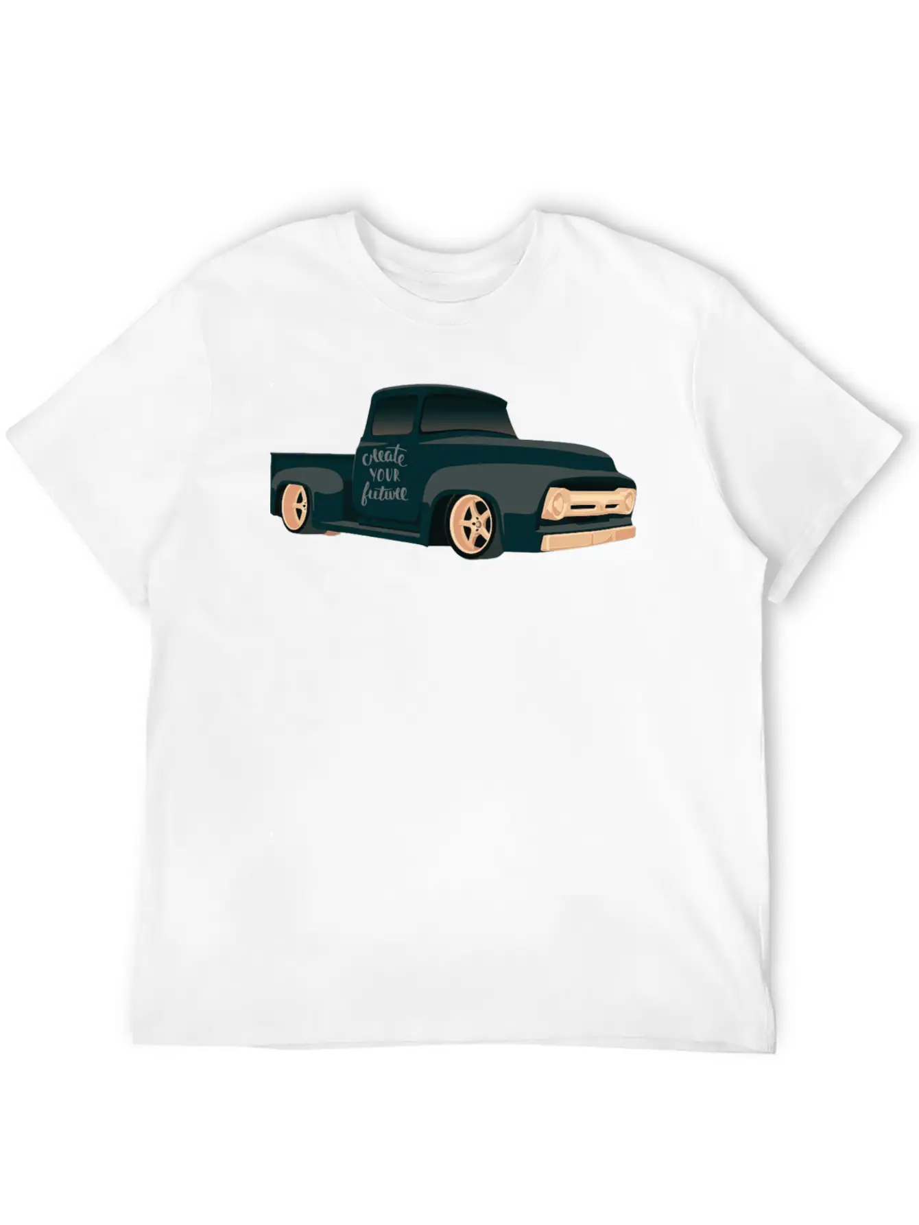 1972 Ford F100 Casual Graphic T-Shirt – Simple And Comfortable Daily Wear
