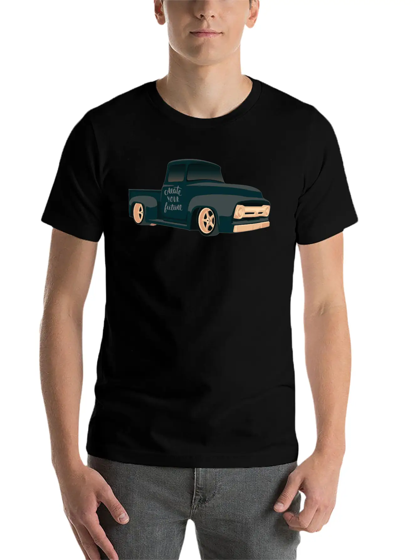 1972 Ford F100 Casual Graphic T-Shirt – Simple And Comfortable Daily Wear