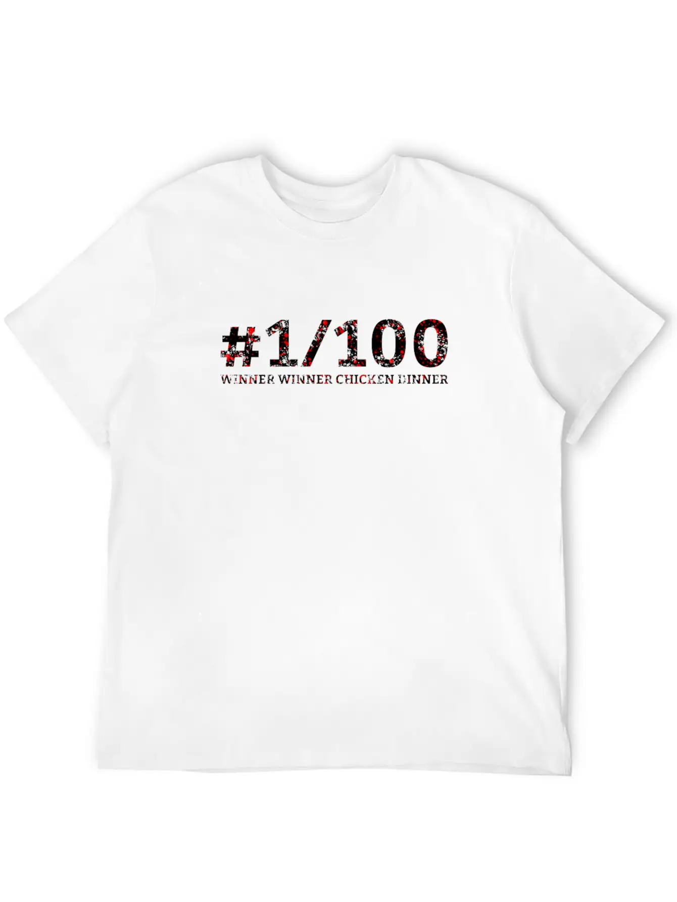 #1Alive Winner Winner Chicken Dinner Timeless Short Sleeve Tee – Comfy And Minimalist Design