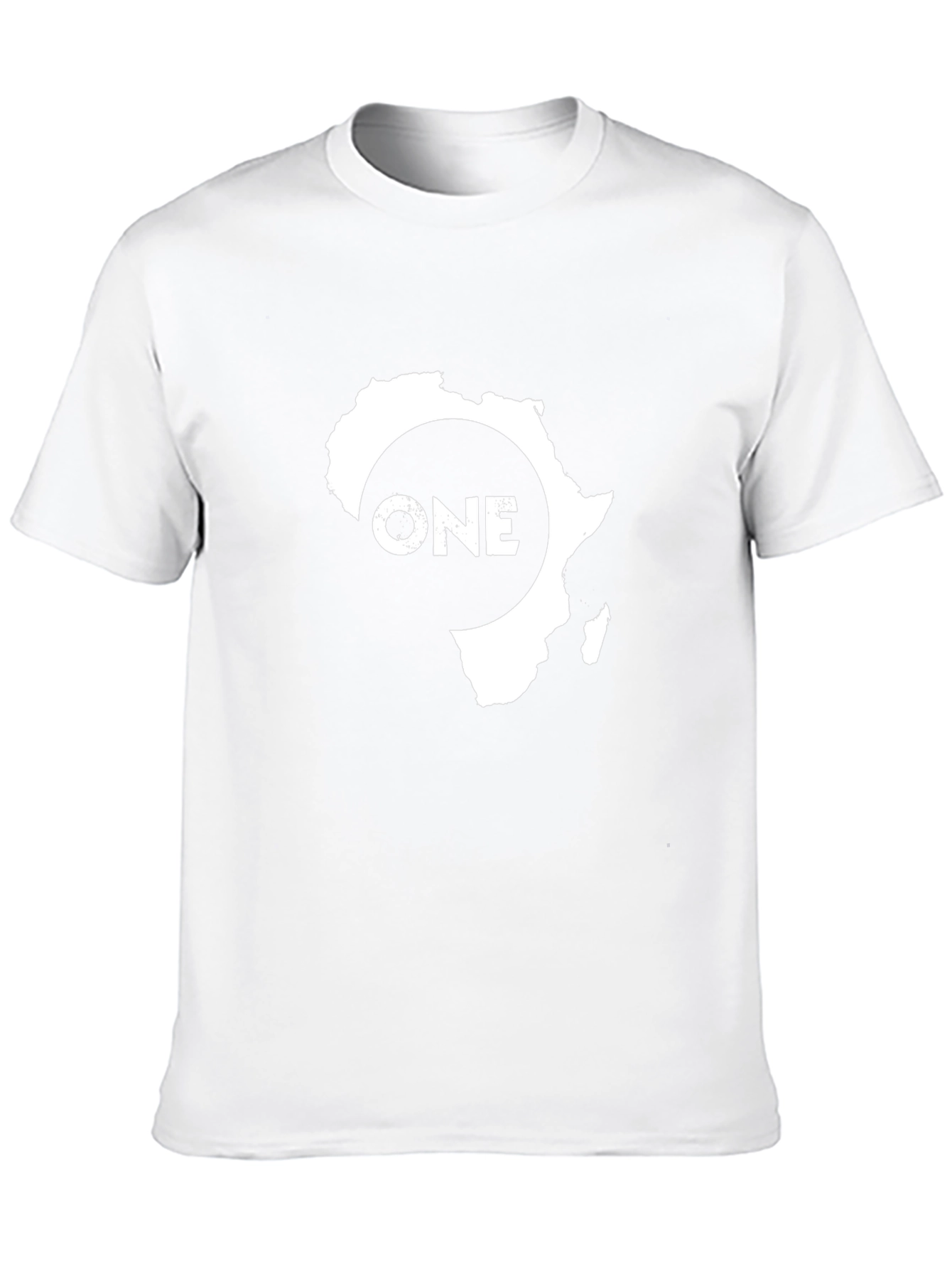 Africa ONE Graphic Tee - Stylish Black Cotton T-Shirt