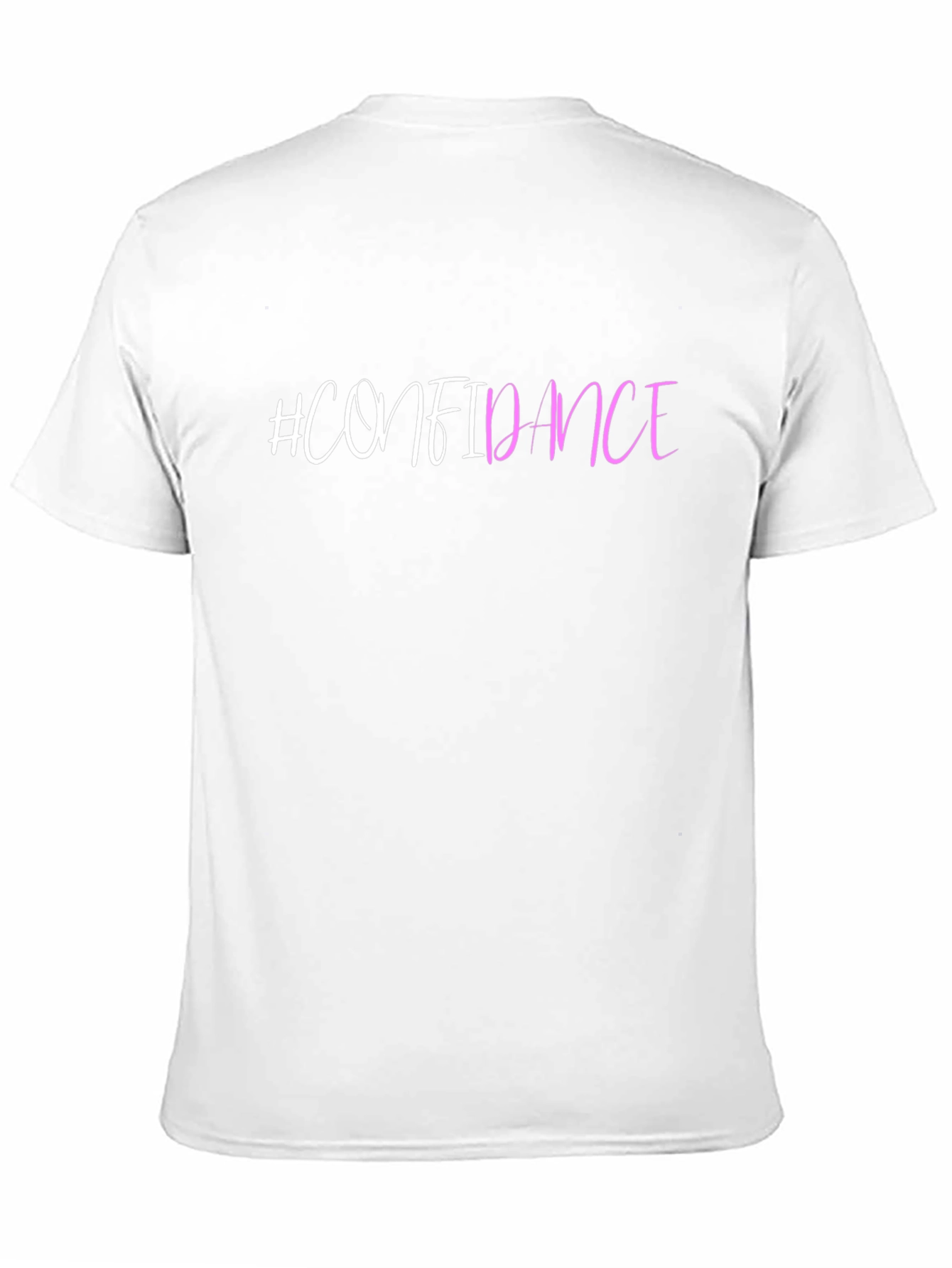 #Confidence Black Graphic Tee - Stylish & Comfy