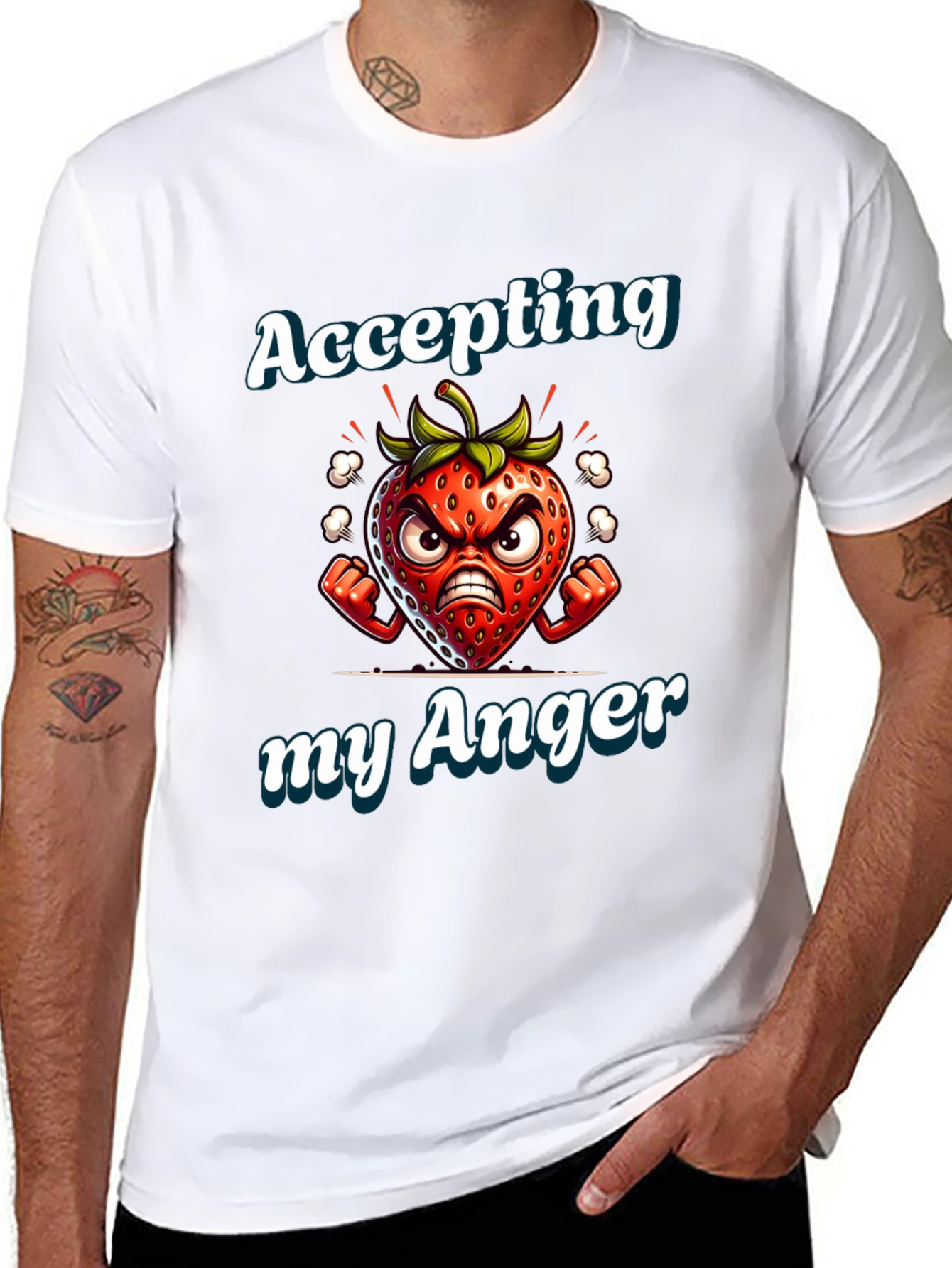 Accepting My Anger Graphic Tee