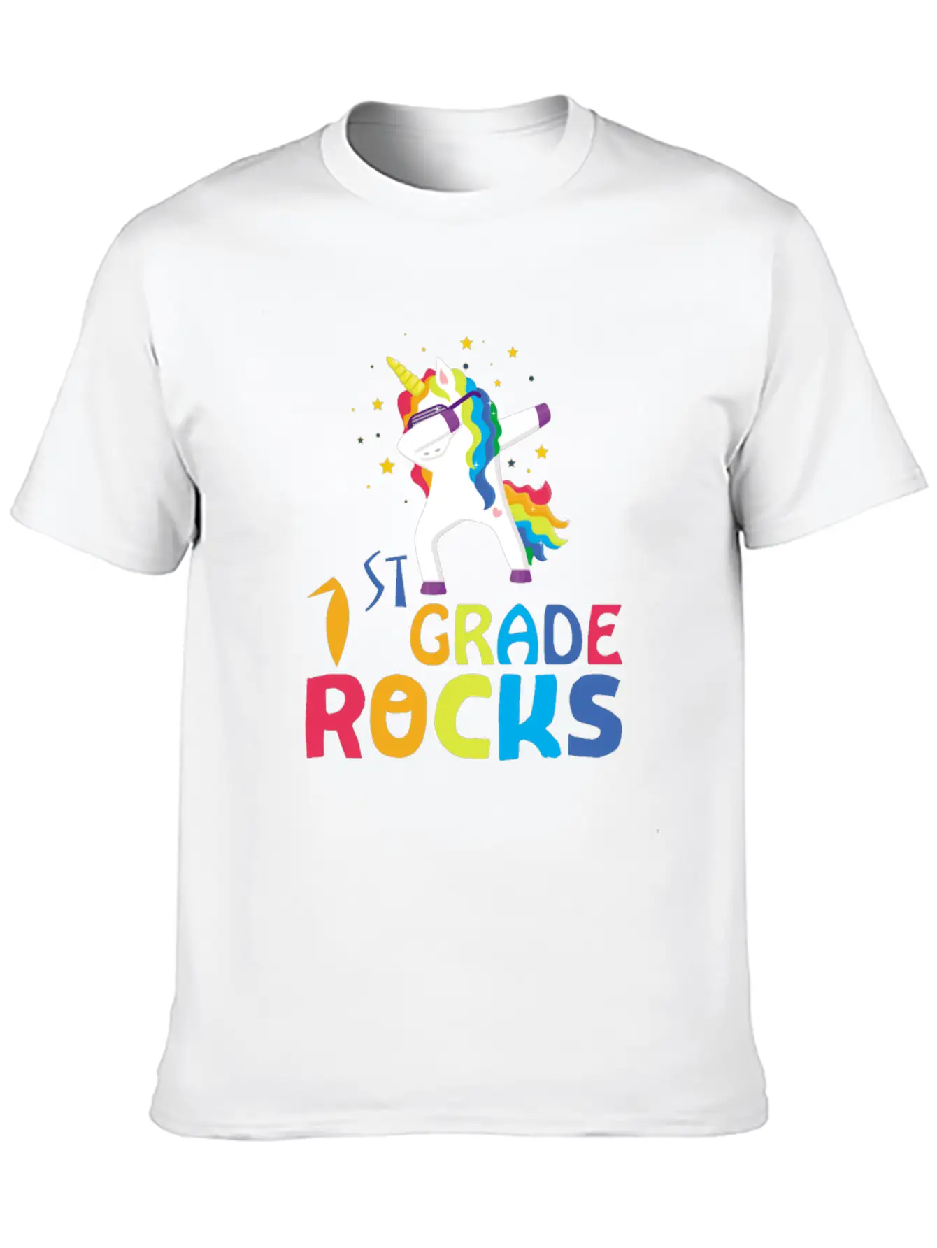 1st Grade Rocks Timeless Short Sleeve Tee – Comfy And Minimalist Design