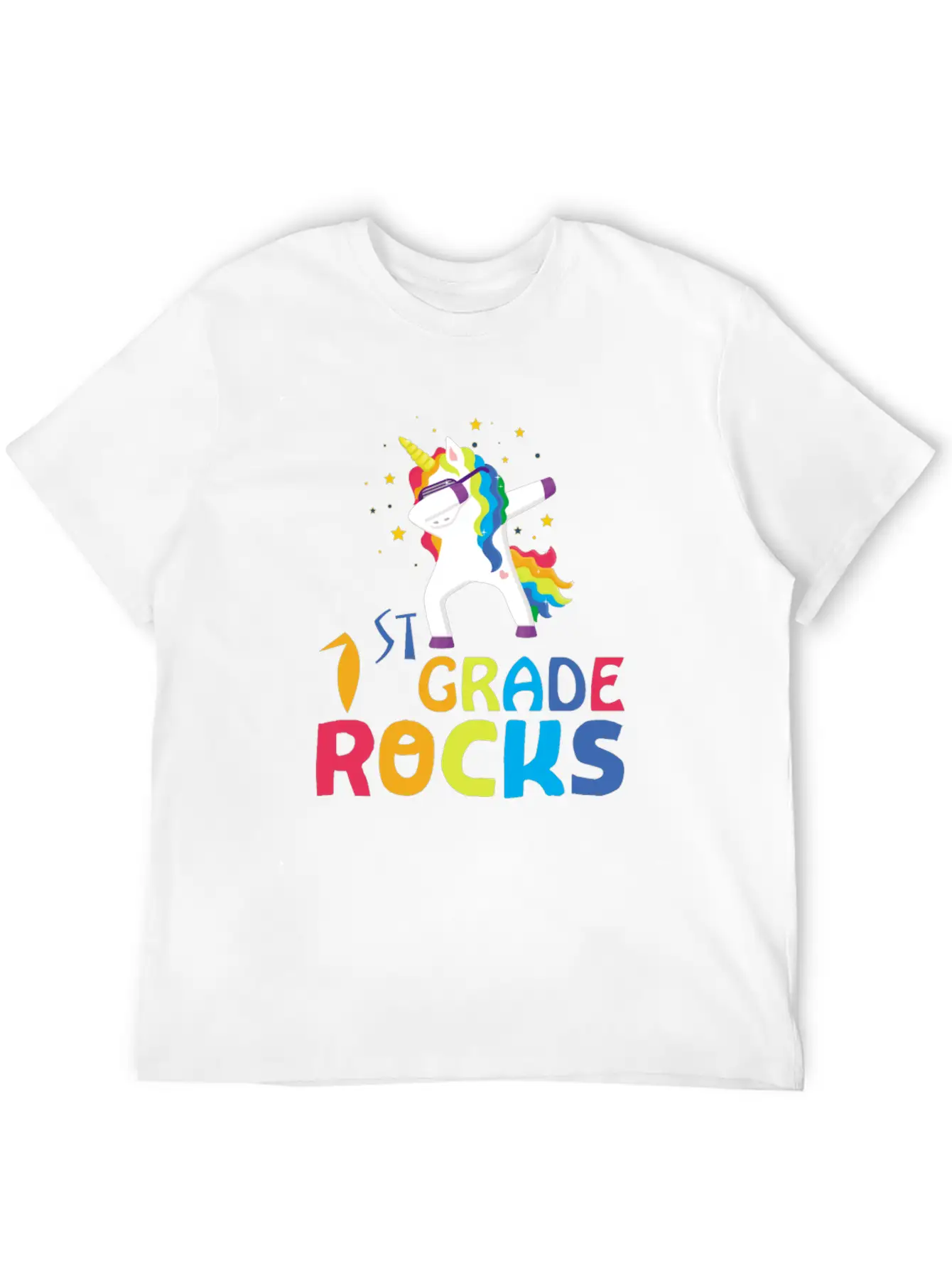 1st Grade Rocks Timeless Short Sleeve Tee – Comfy And Minimalist Design