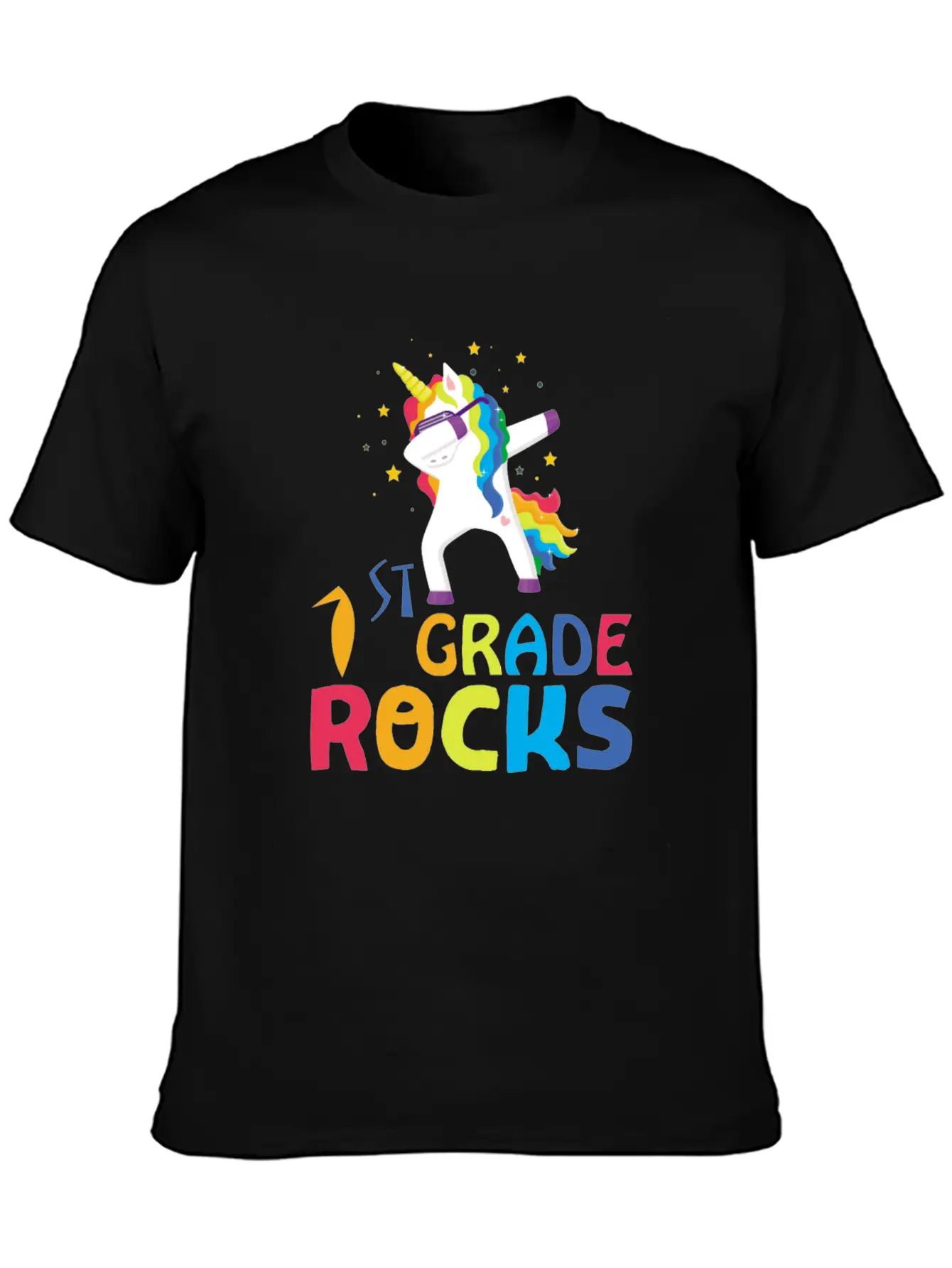 1st Grade Rocks Timeless Short Sleeve Tee – Comfy And Minimalist Design