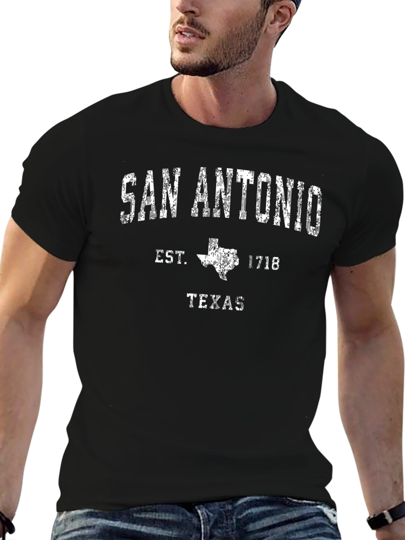 San Antonio Texas Est. 1718 Graphic T-Shirt