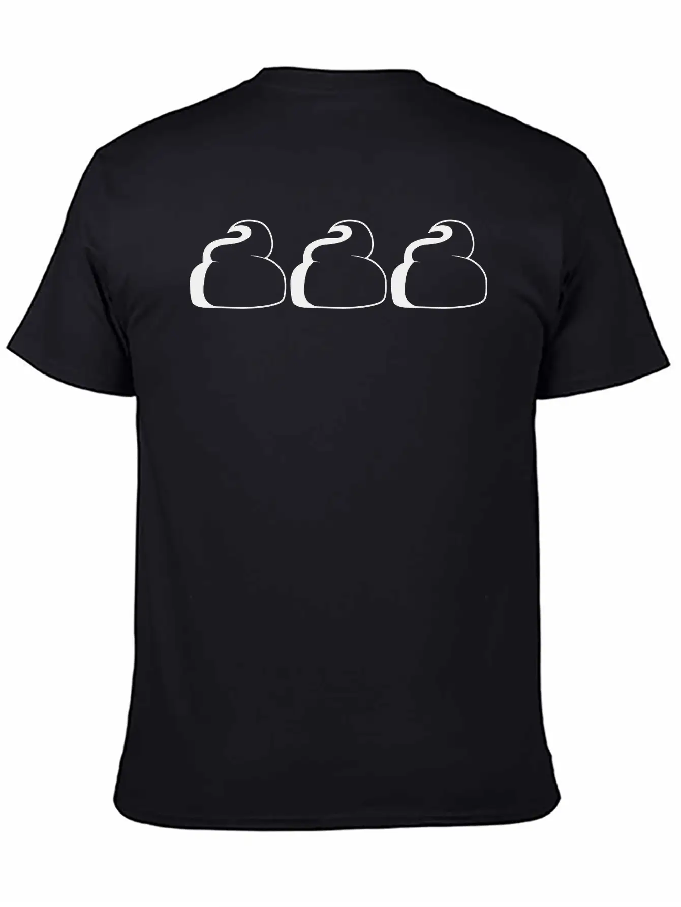 3 Heap Group Team Pattern Design Little Shit Poiso Casual Graphic T-Shirt – Simple And Comfortable Daily Wear