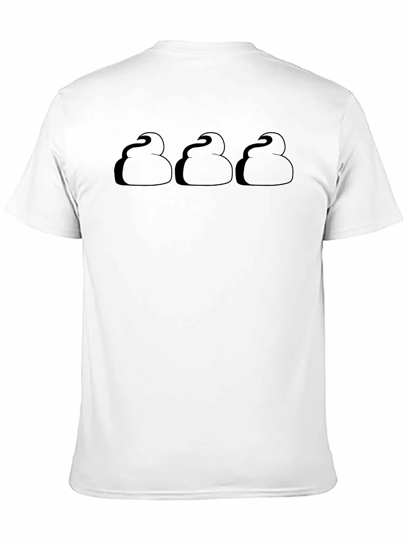 3 Heap Group Team Pattern Design Little Shit Poiso Casual Graphic T-Shirt – Simple And Comfortable Daily Wear