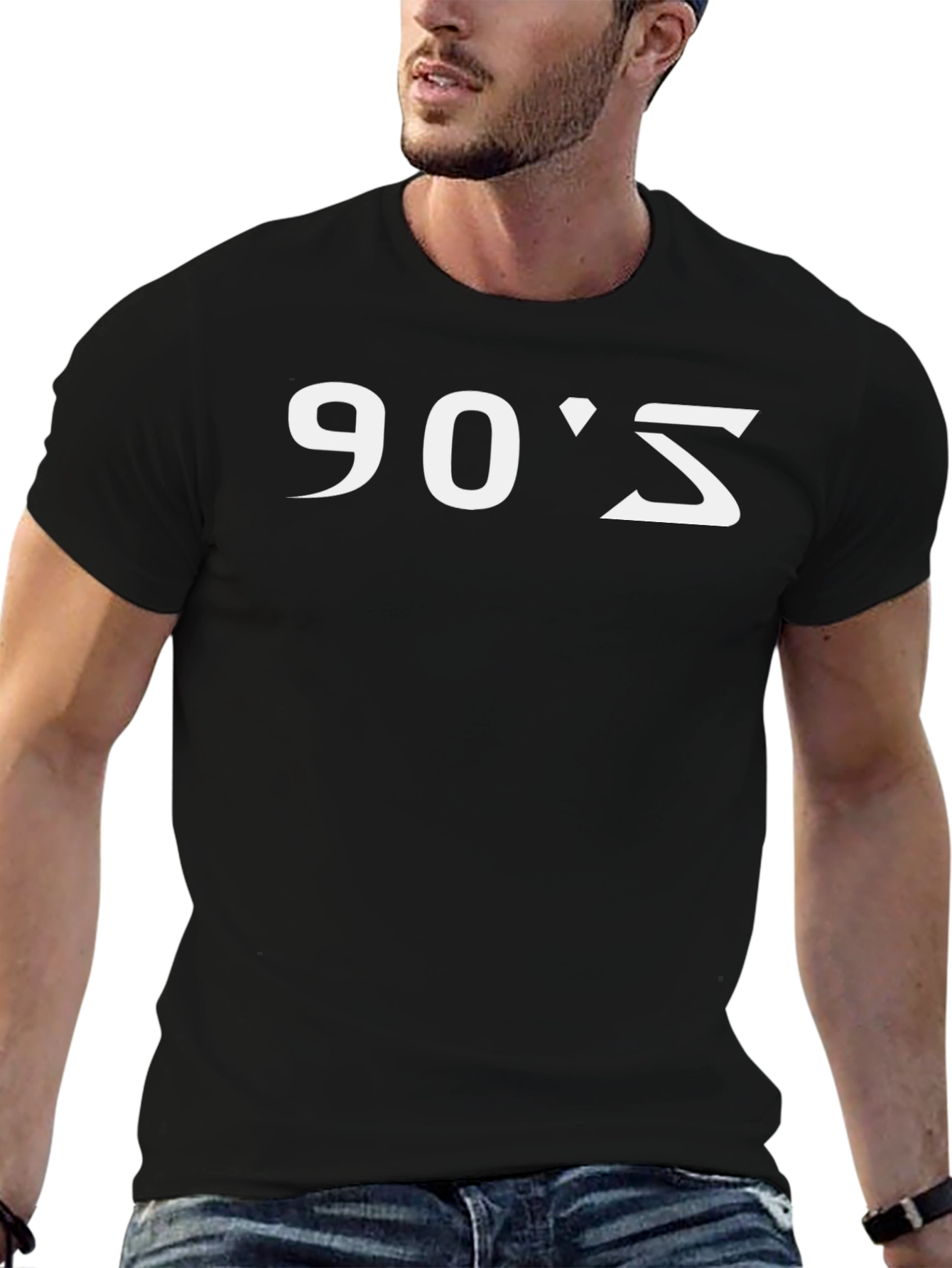 90s Throwback Black T-Shirt