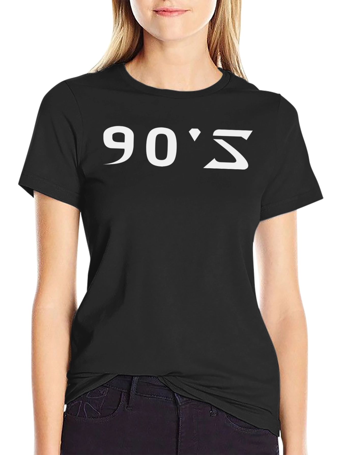 90s Throwback Black T-Shirt