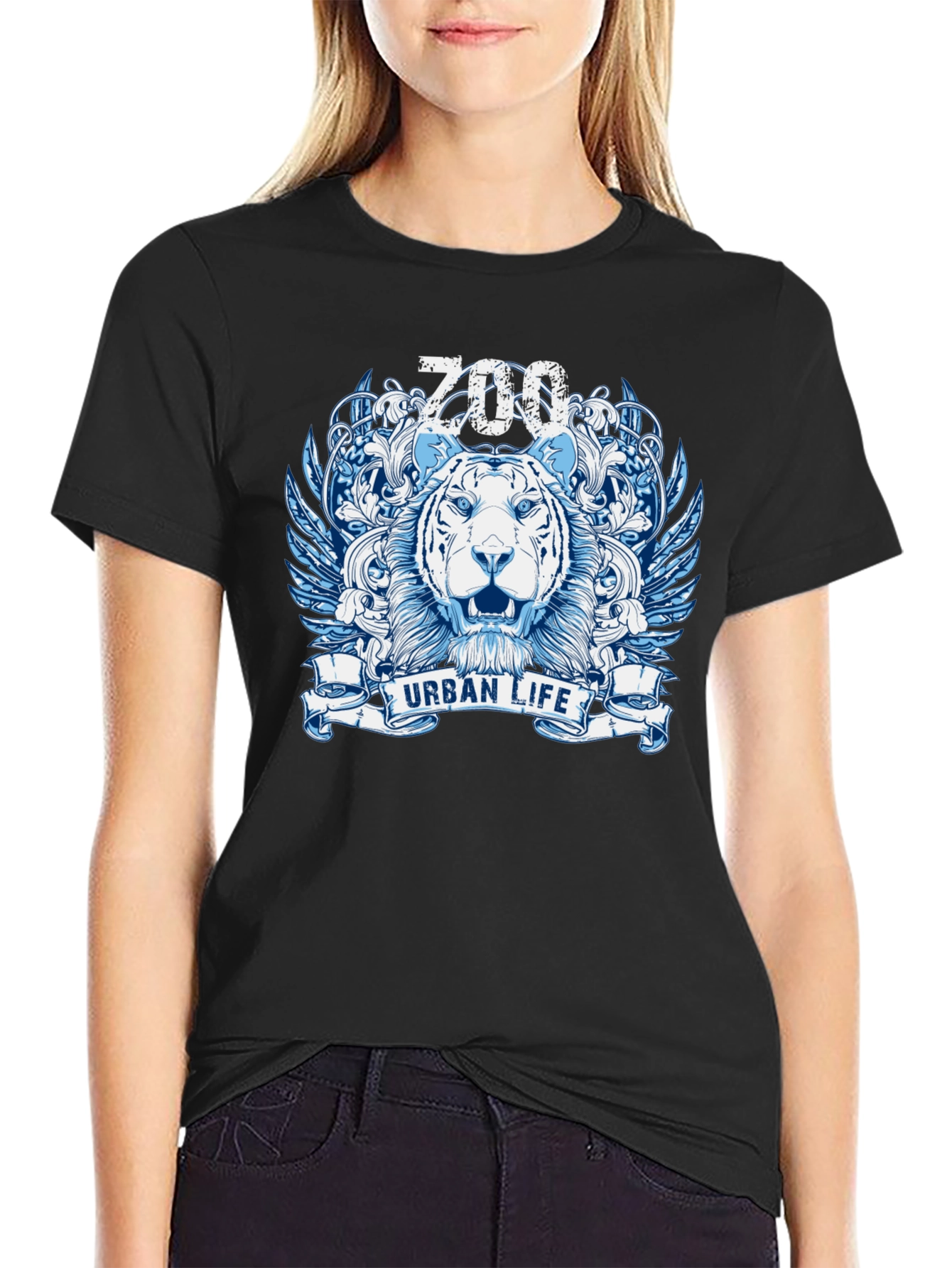 Zoo Urban Life Tiger Graphic Tee