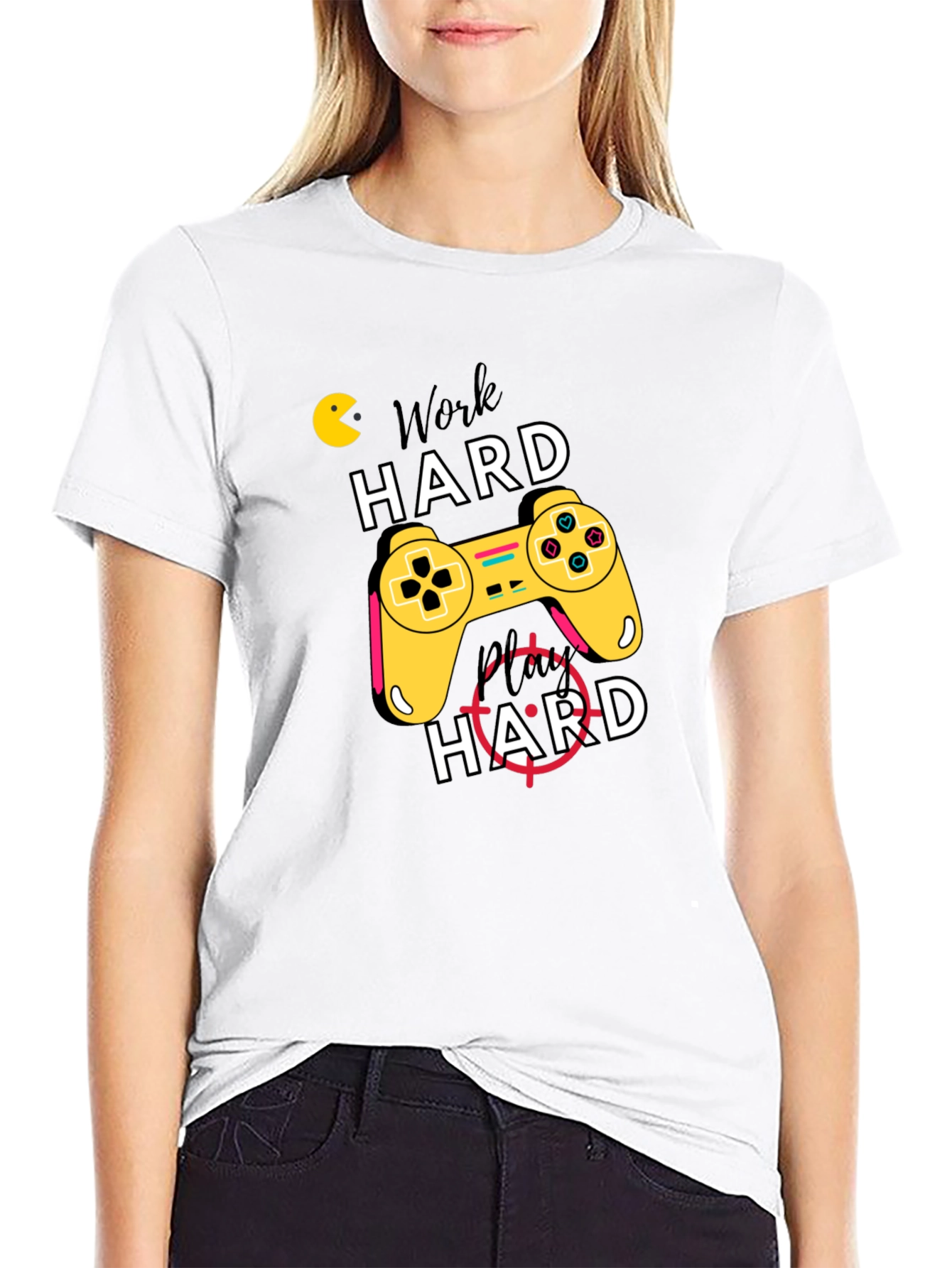 Work Hard Play Hard Gamer T-Shirt