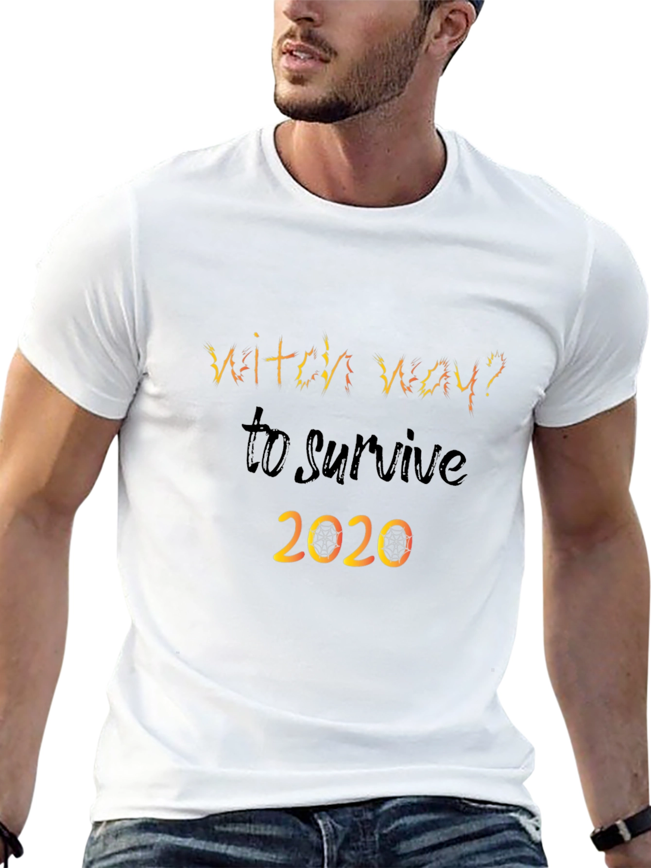 Witch Way To Survive 2020 Graphic Tee