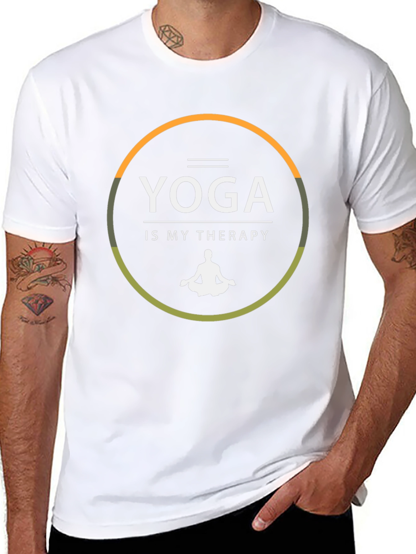 Yoga Is My Therapy Graphic Tee