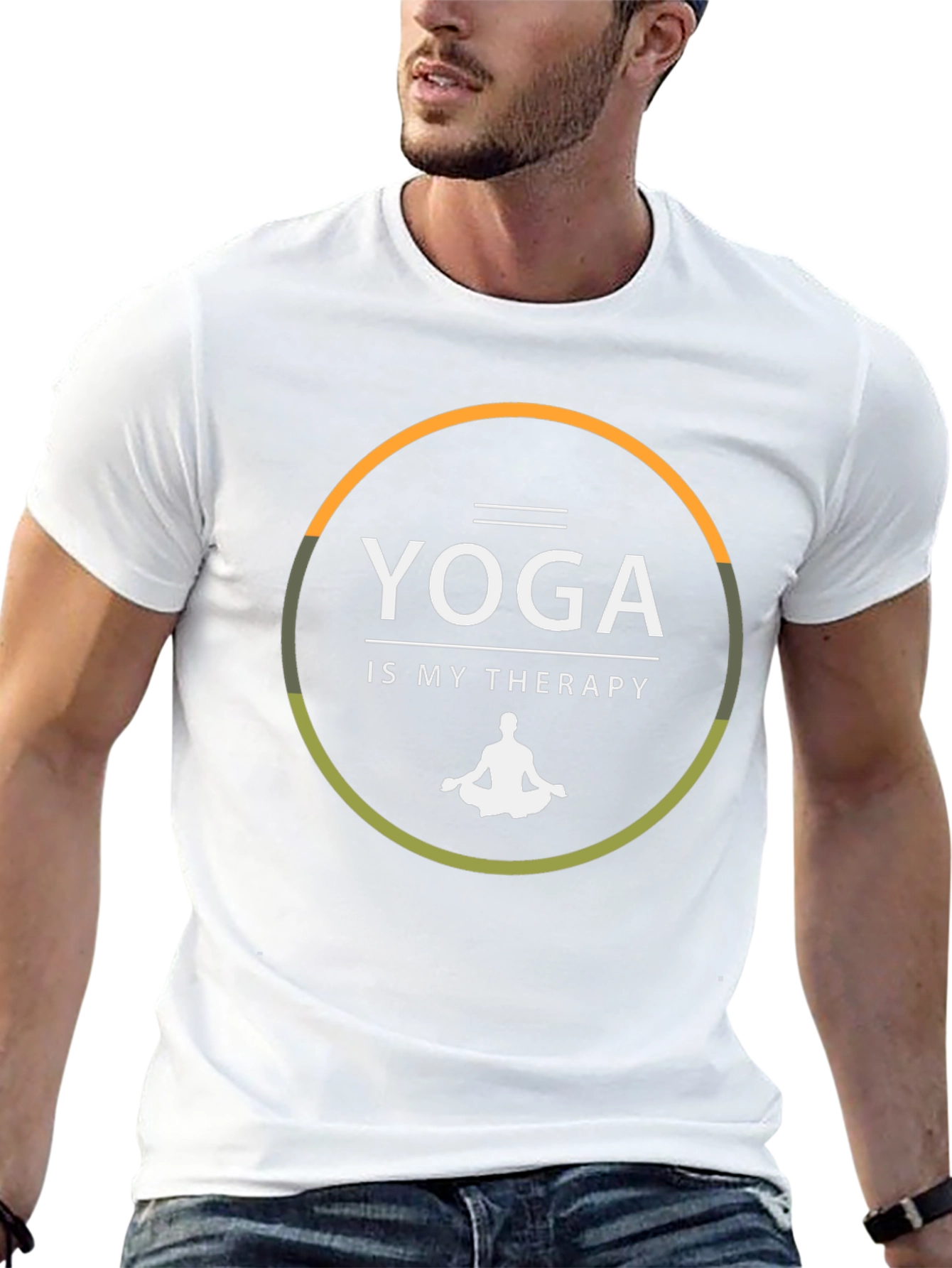 Yoga Is My Therapy Graphic Tee