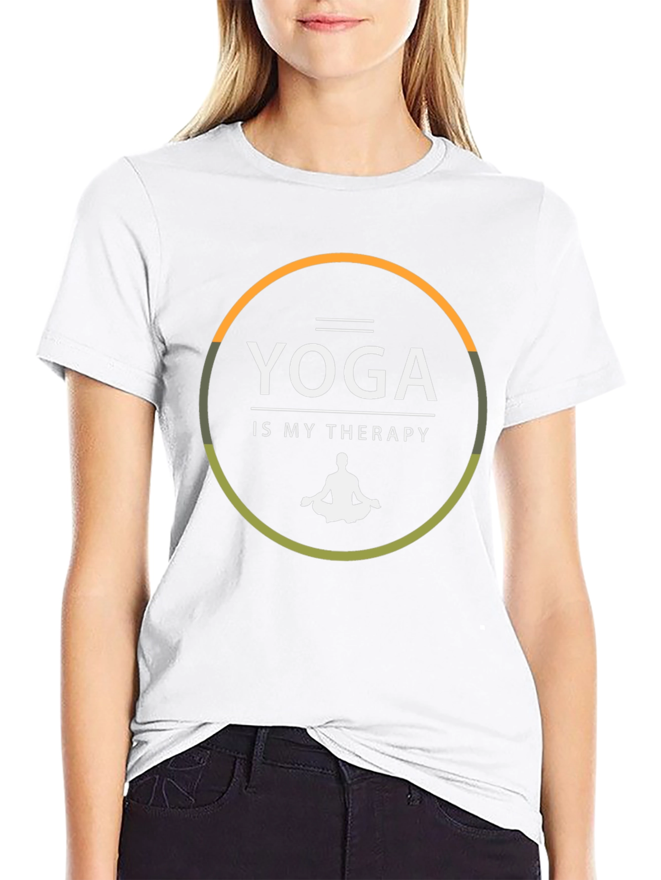 Yoga Is My Therapy Graphic Tee