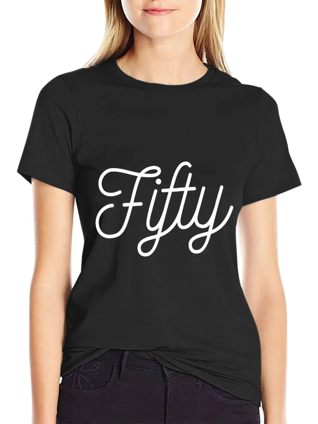 50th Birthday Casual Graphic T-Shirt – Simple And Comfortable Daily Wear