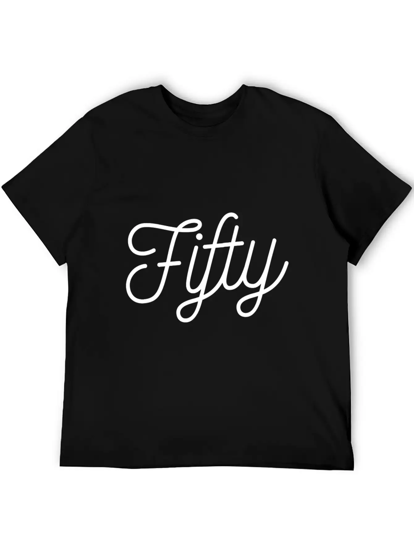 50th Birthday Casual Graphic T-Shirt – Simple And Comfortable Daily Wear