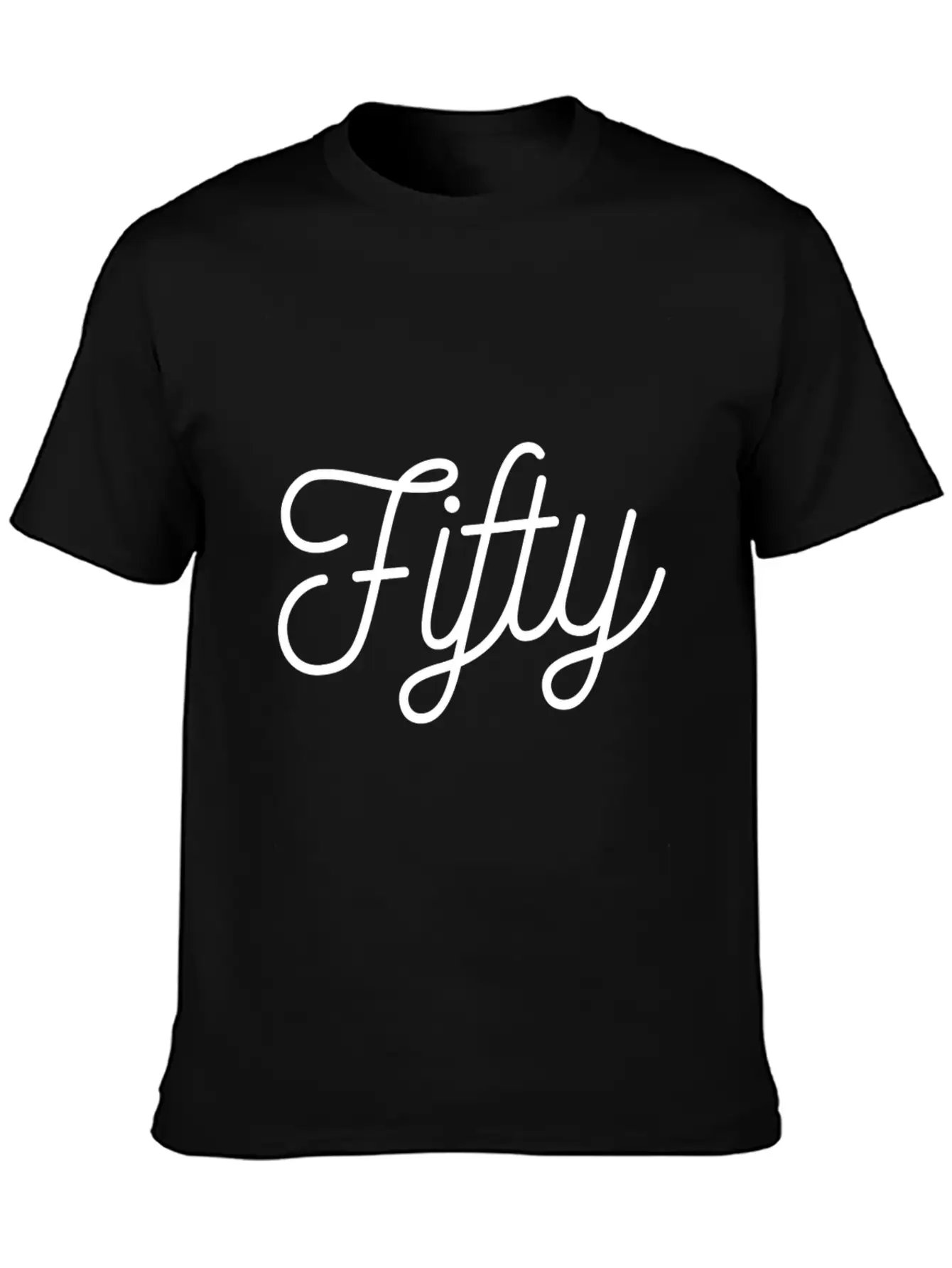 50th Birthday Casual Graphic T-Shirt – Simple And Comfortable Daily Wear