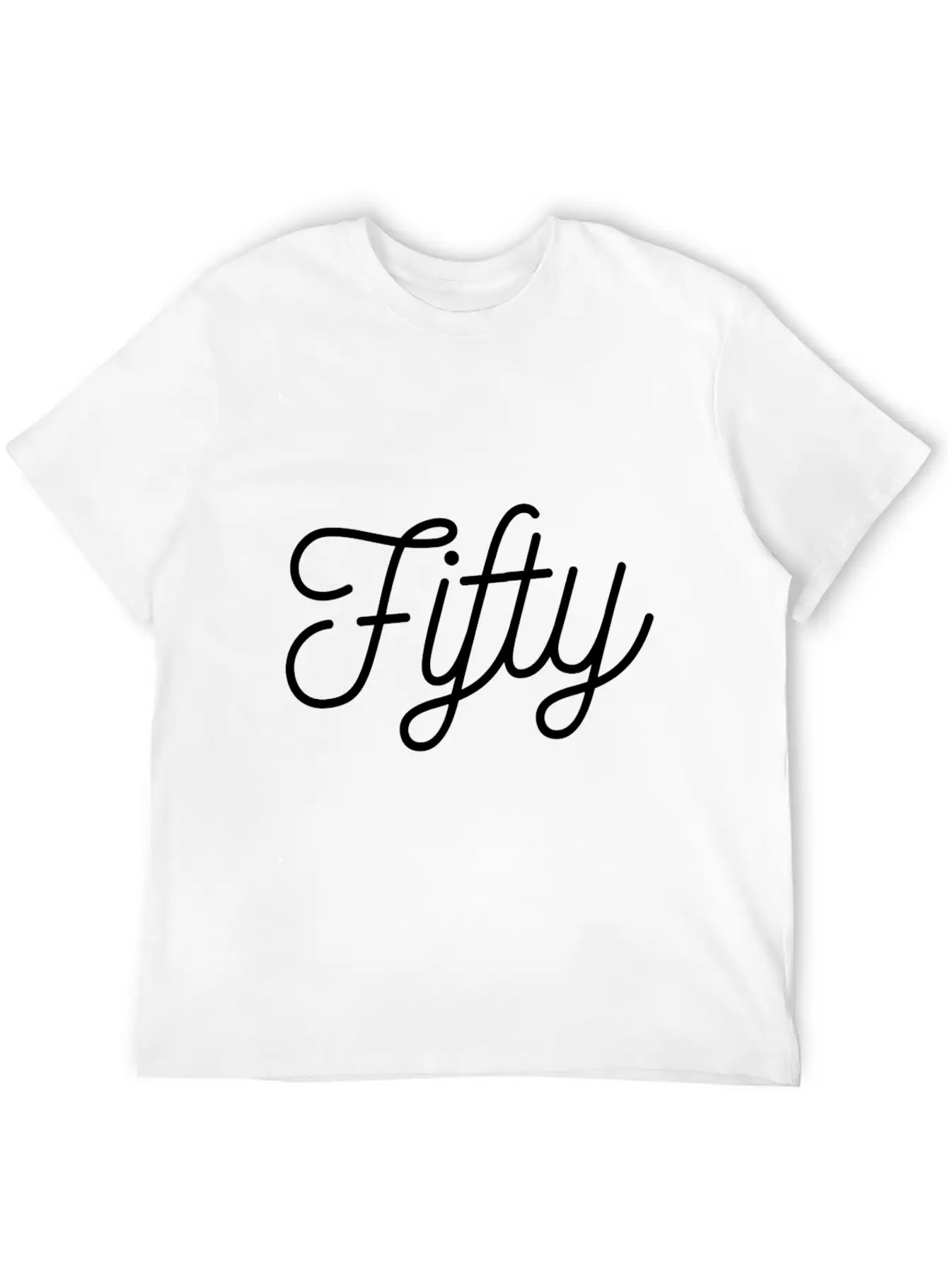 50th Birthday Casual Graphic T-Shirt – Simple And Comfortable Daily Wear