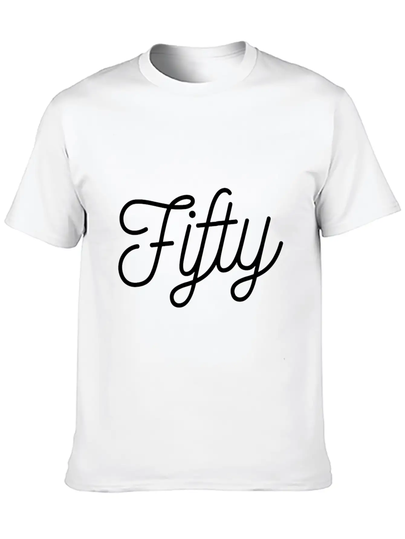 50th Birthday Casual Graphic T-Shirt – Simple And Comfortable Daily Wear