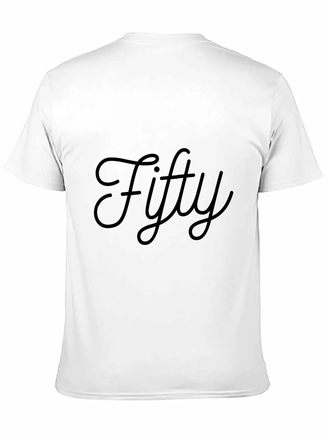 50th Birthday Casual Graphic T-Shirt – Simple And Comfortable Daily Wear