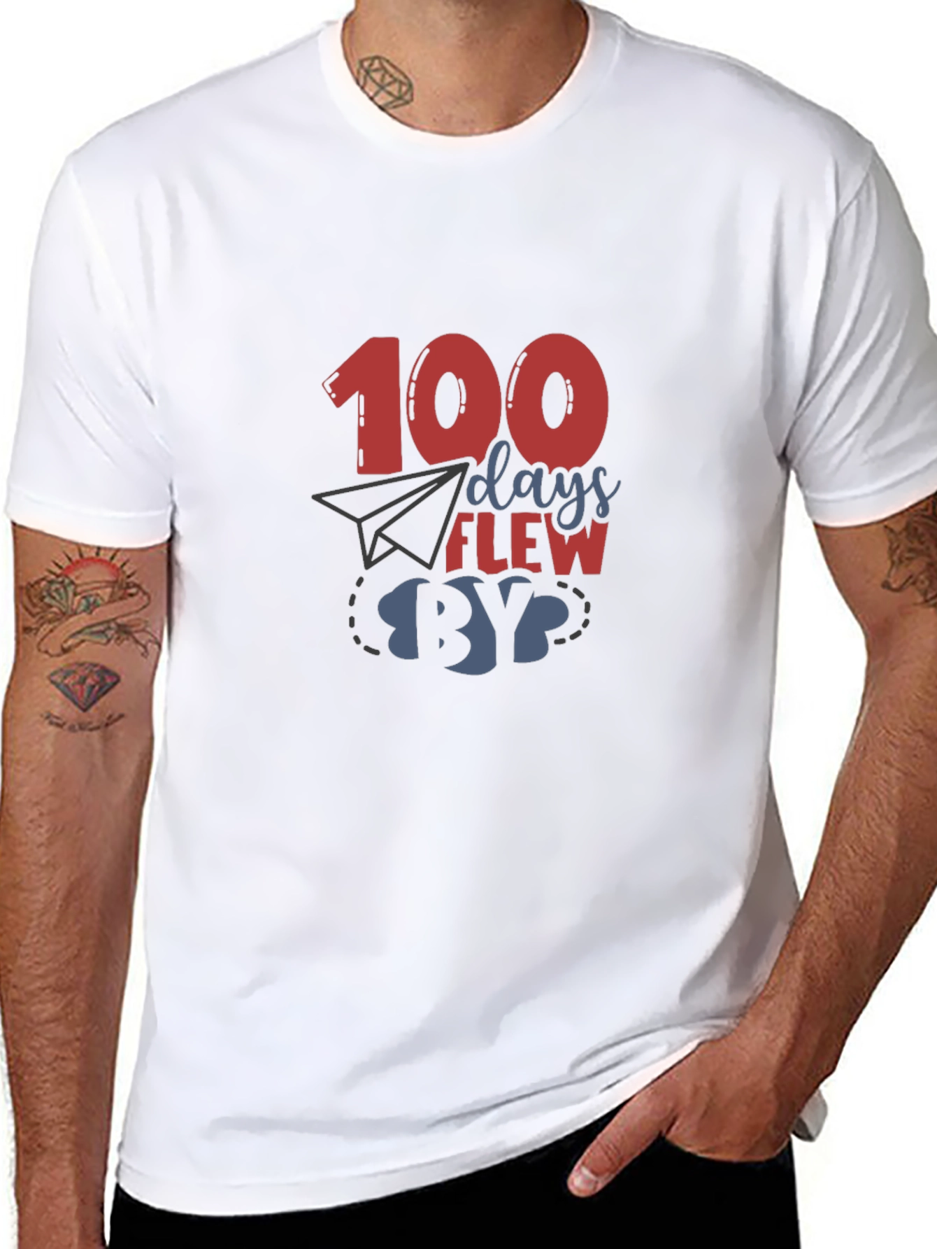 100 Days Flew By T-Shirt