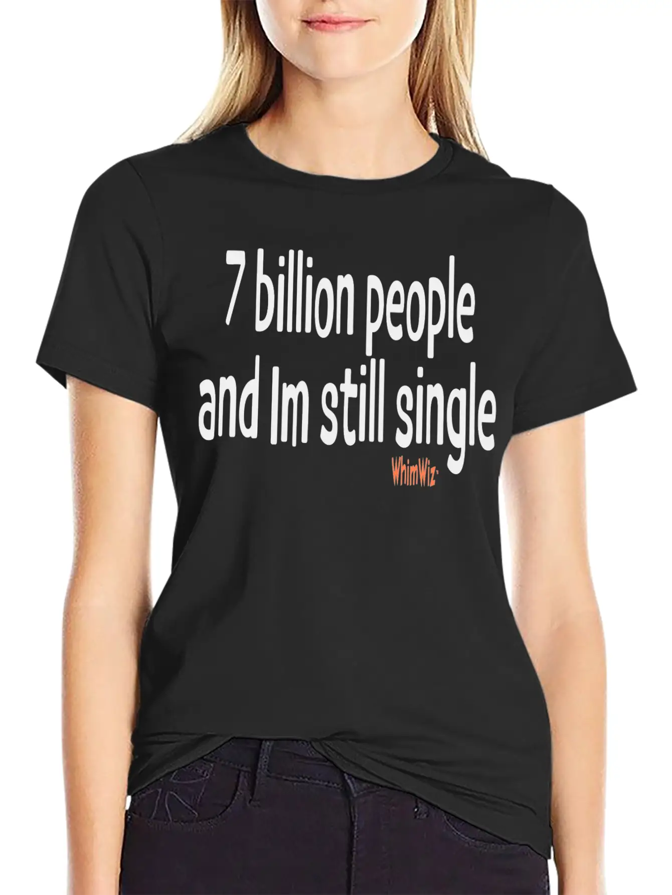 7 Billion Copy Casual Graphic T-Shirt – Simple And Comfortable Daily Wear